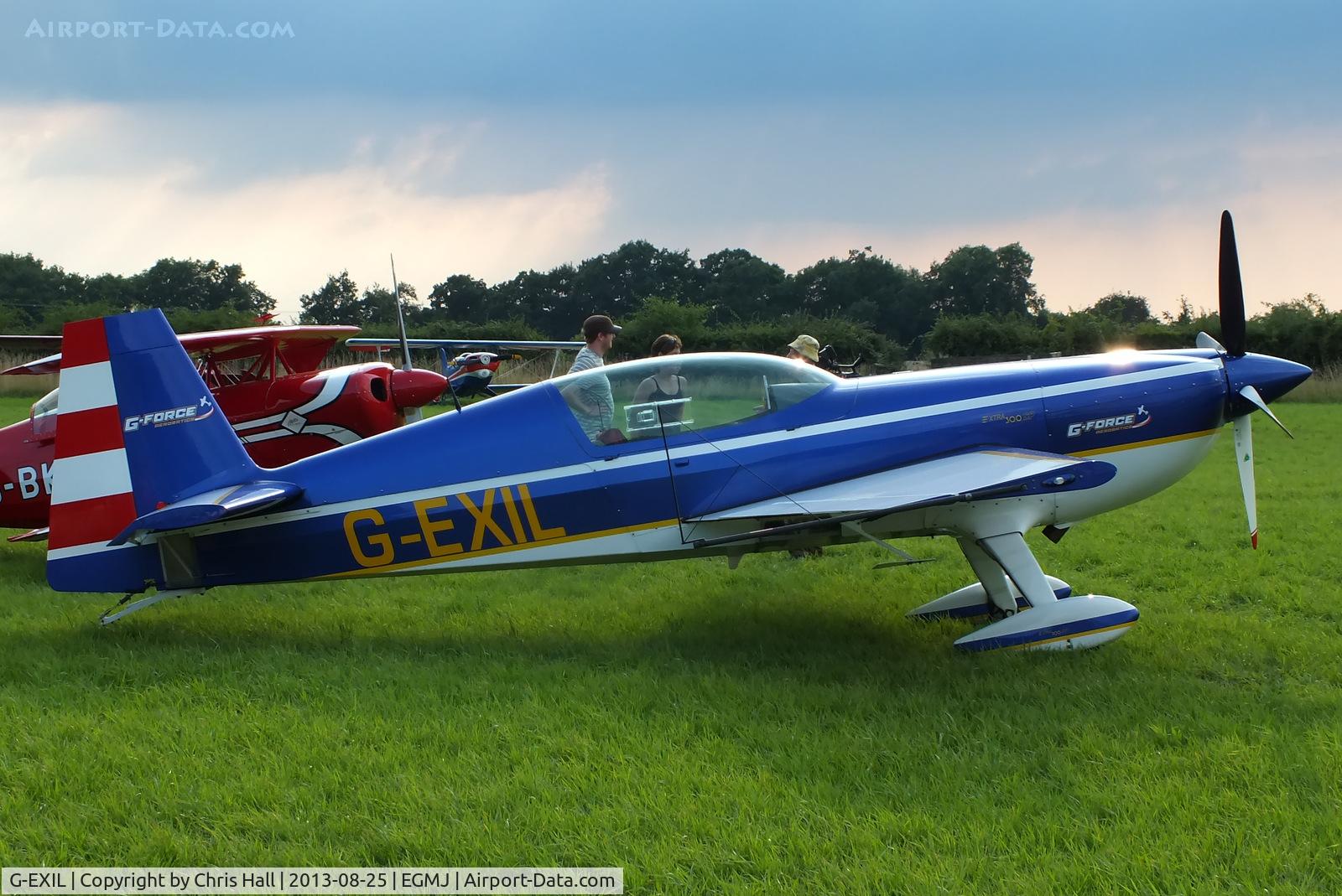G-EXIL, 2010 Extra EA-300S C/N 1036, at the Little Gransden Air & Vintage Vehicle Show