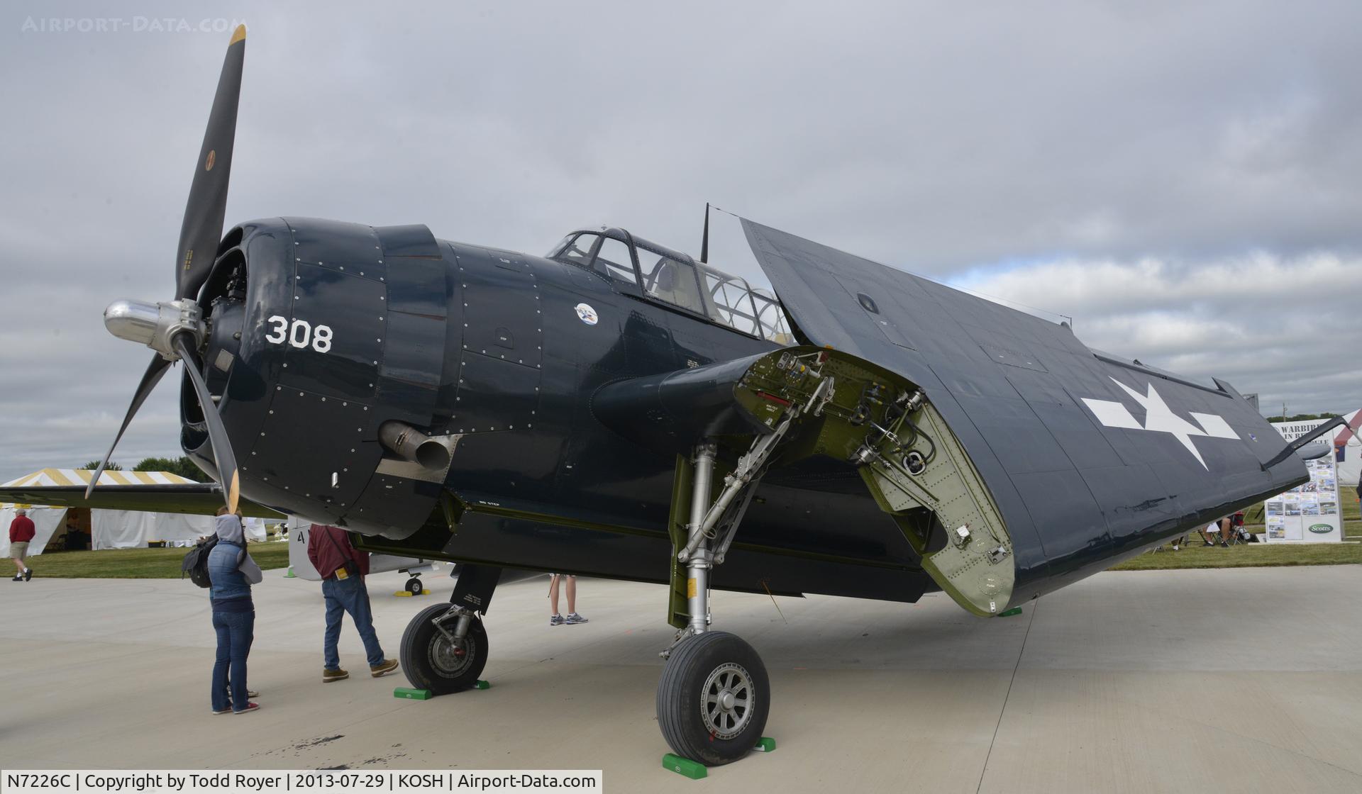 N7226C, Grumman TBM-3E Avenger C/N 85938, Airventure 2013