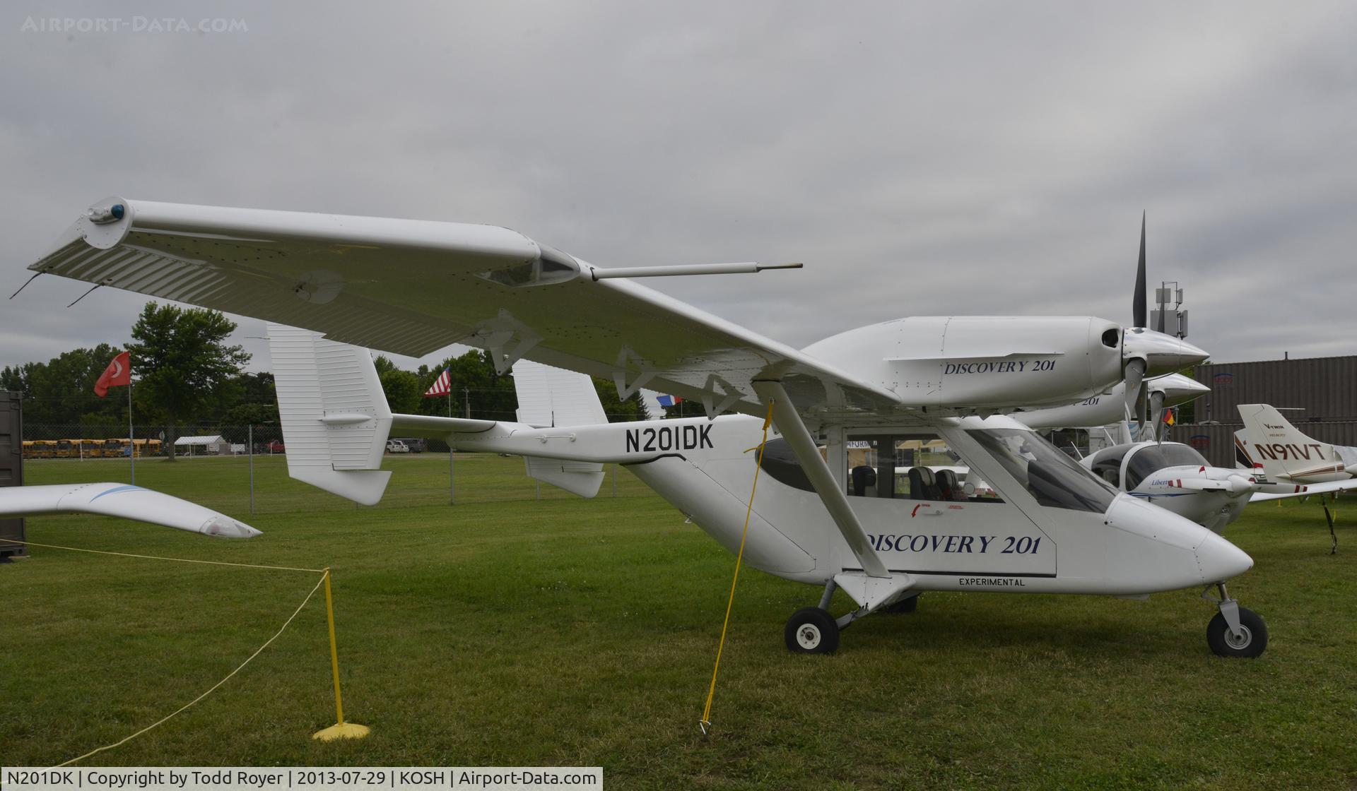 N201DK, 2012 Discovery Aviation 201 C/N A-33-00-005, Airventure 2013