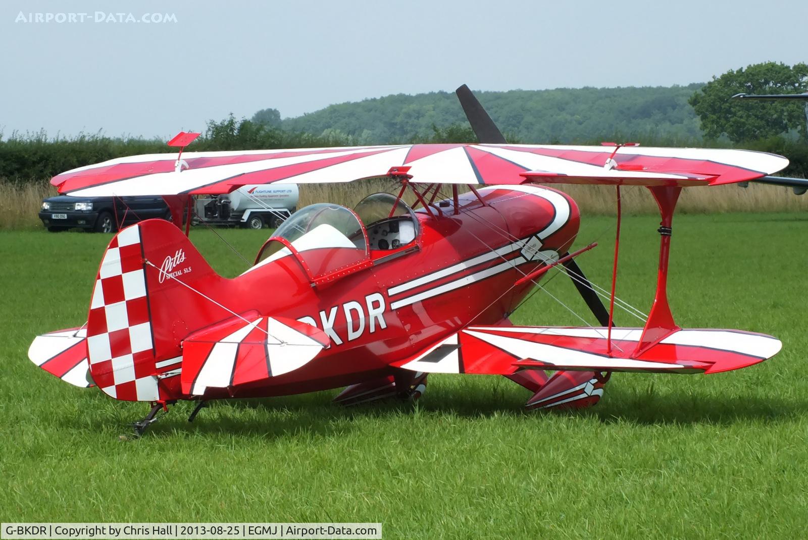 G-BKDR, 1982 Pitts S-1S Special C/N PFA 009-10654, at the Little Gransden Air & Vintage Vehicle Show