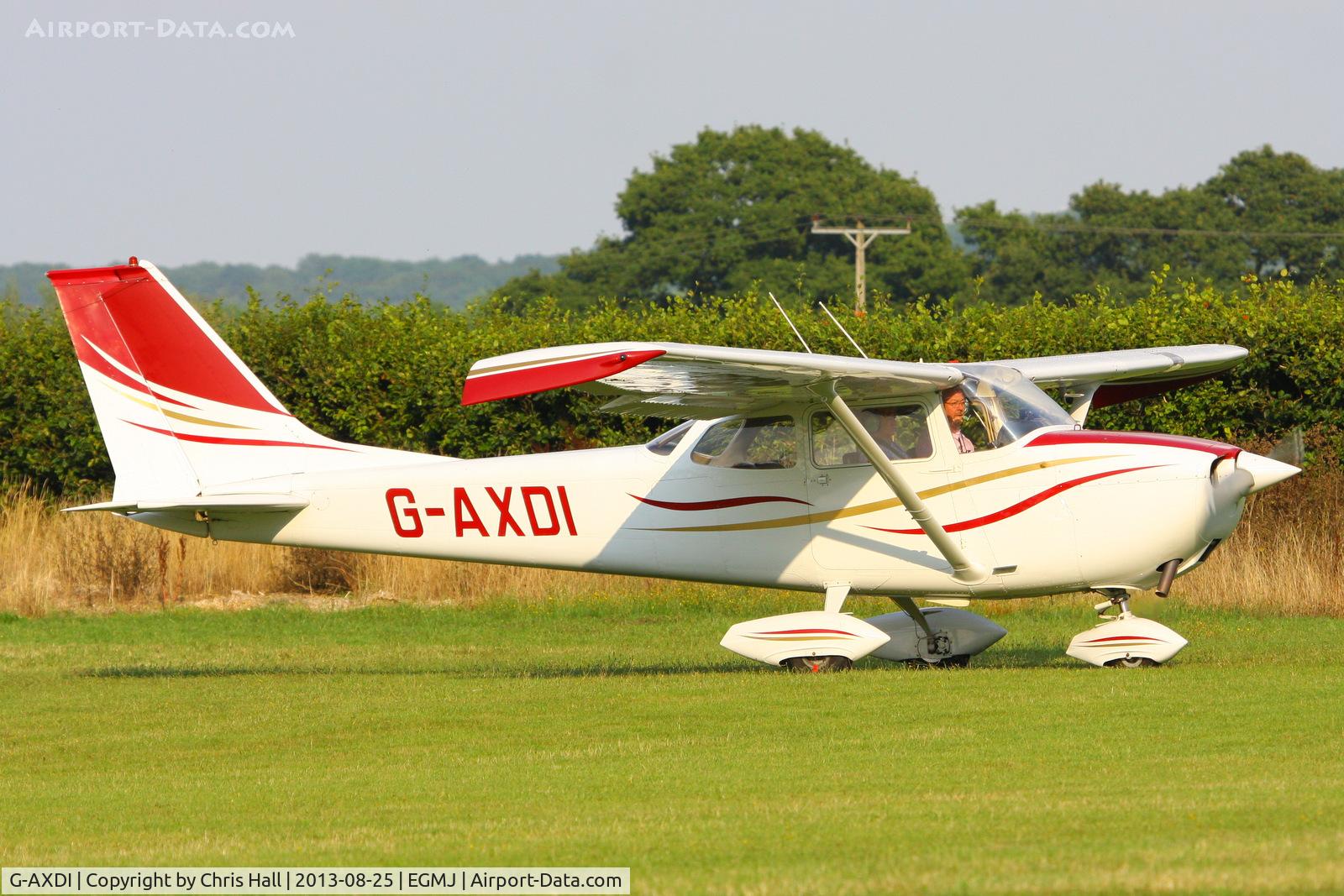 G-AXDI, 1969 Reims F172H Skyhawk C/N 0574, at the Little Gransden Air & Vintage Vehicle Show