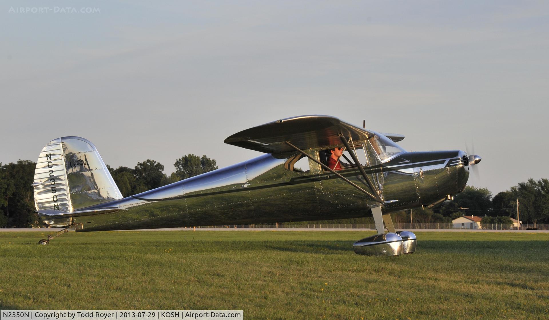 N2350N, 1947 Cessna 140 C/N 12596, Airventure 2013
