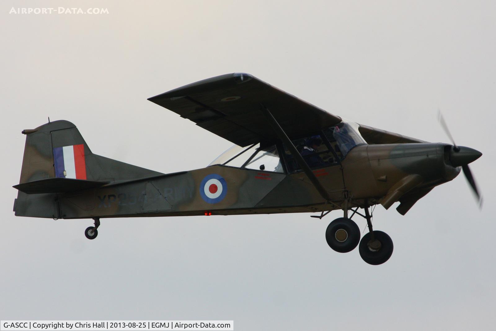 G-ASCC, 1962 Auster AOP.11 C/N B5/10/162, at the Little Gransden Air & Vintage Vehicle Show