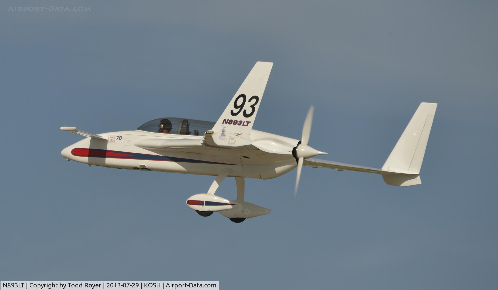 N893LT, 1996 Rutan Long-EZ C/N 1870L, Airventure 2013