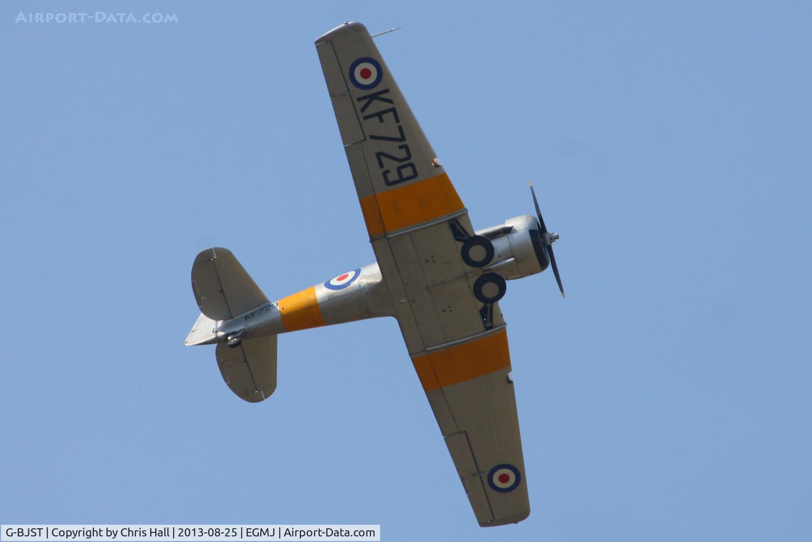 G-BJST, 1953 Canadian Car & Foundry T-6H Harvard Mk.4M C/N 14A-2429, at the Little Gransden Air & Vintage Vehicle Show