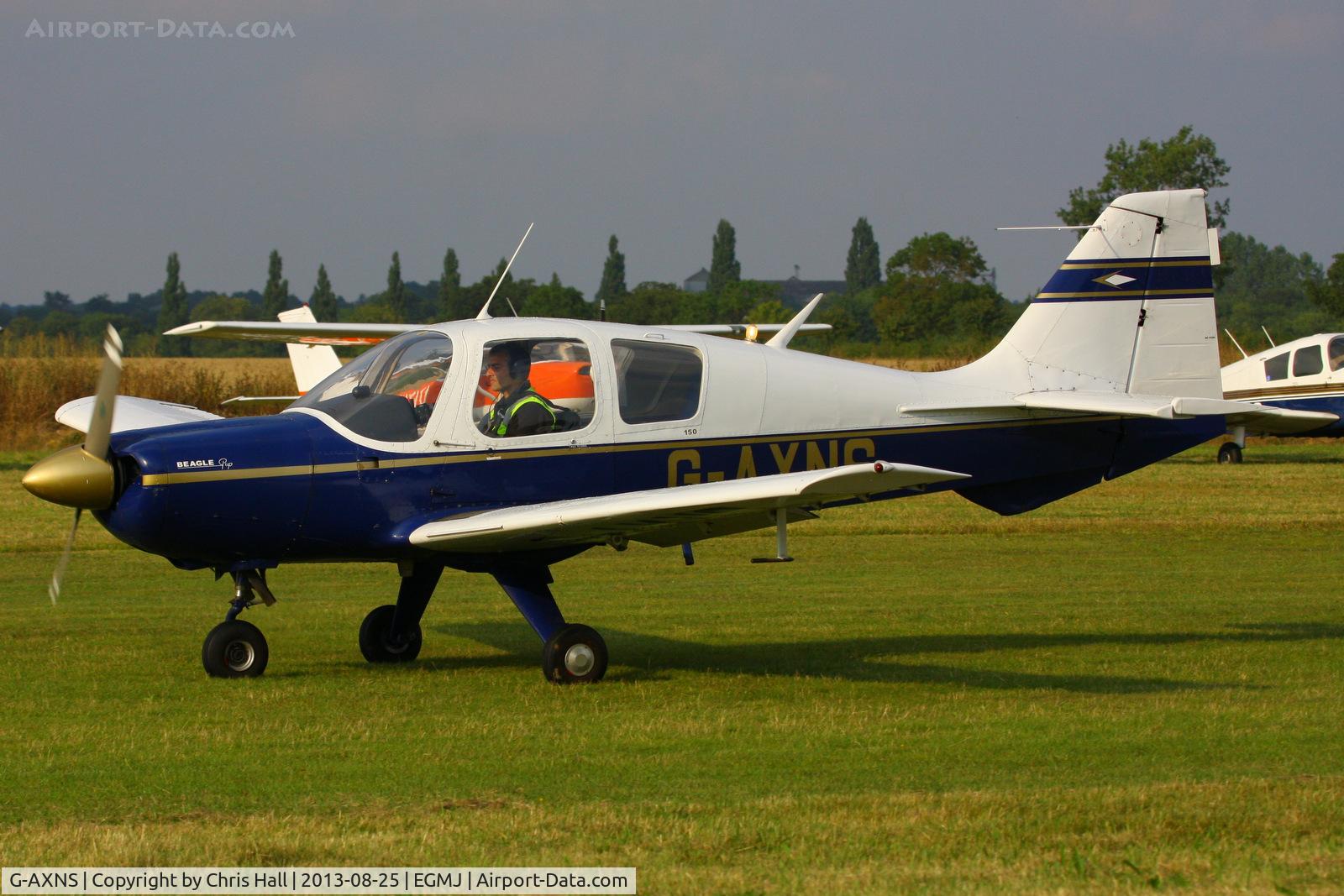 G-AXNS, 1969 Beagle B-121 Pup Series 2 (Pup 150) C/N B121-110, at the Little Gransden Air & Vintage Vehicle Show