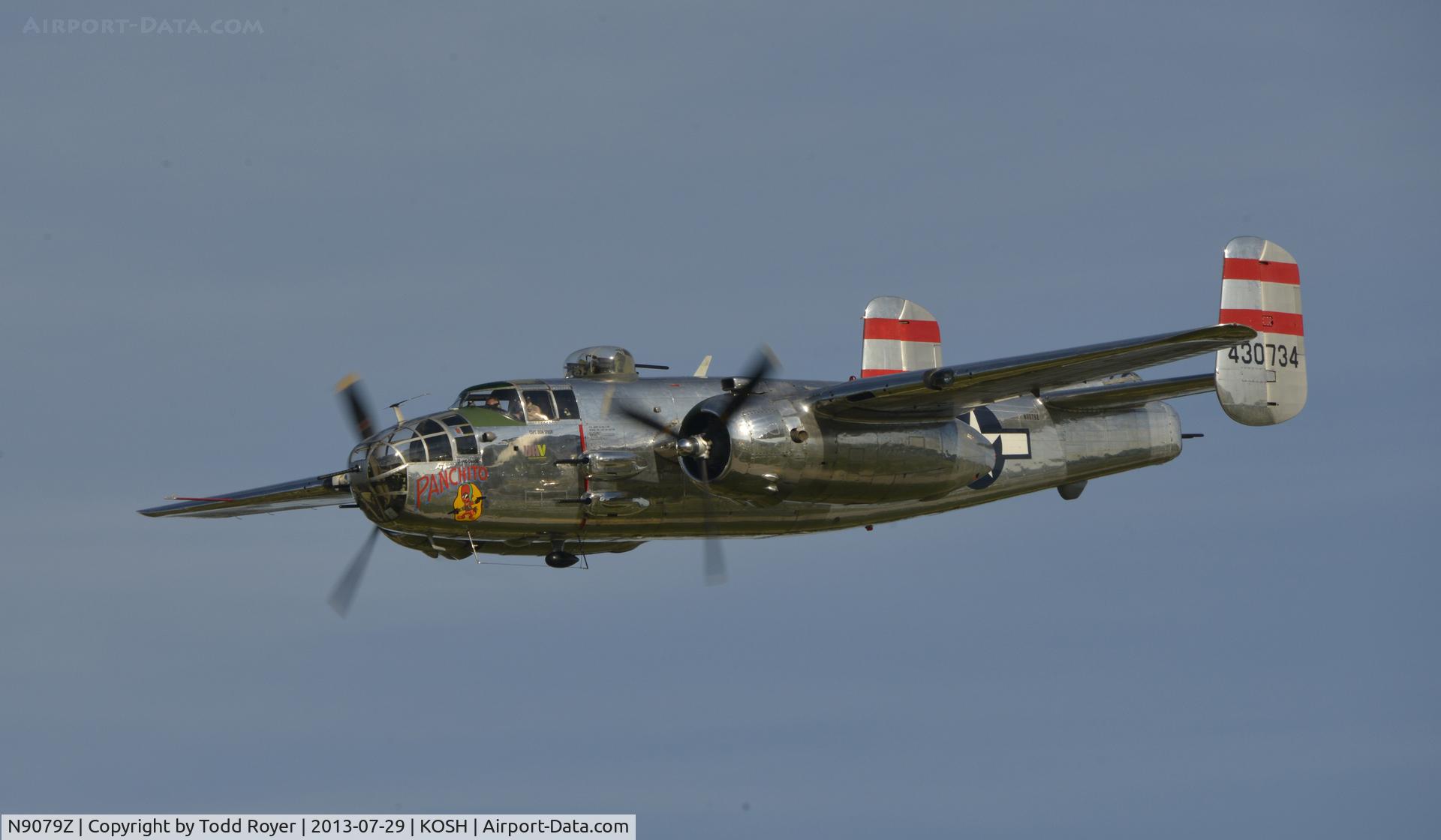 N9079Z, 1944 North American TB-25N Mitchell C/N 108-34009, Airventure 2013