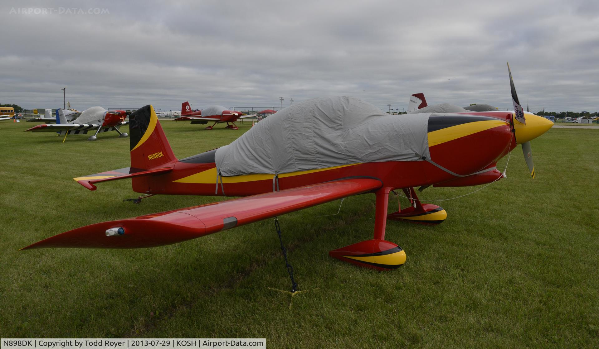 N898DK, 2005 Vans RV-8 C/N 80898, Airventure 2013
