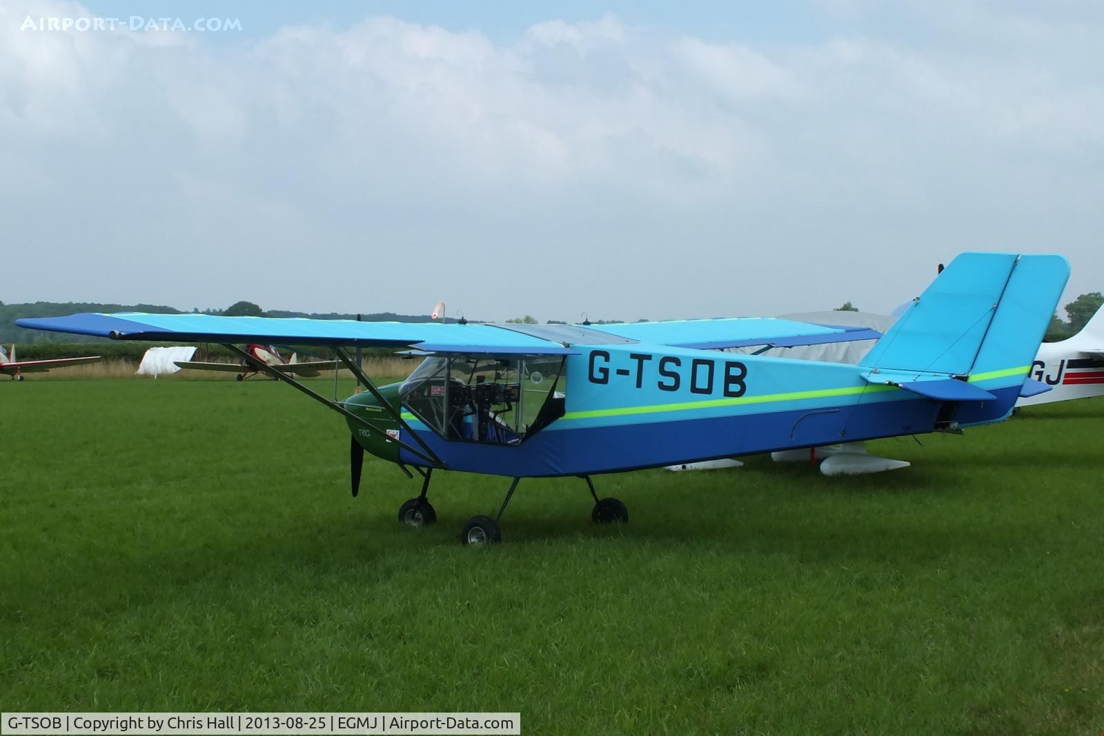 G-TSOB, 2005 Rans S-6ES Coyote II C/N PFA 204-14066, at the Little Gransden Air & Vintage Vehicle Show