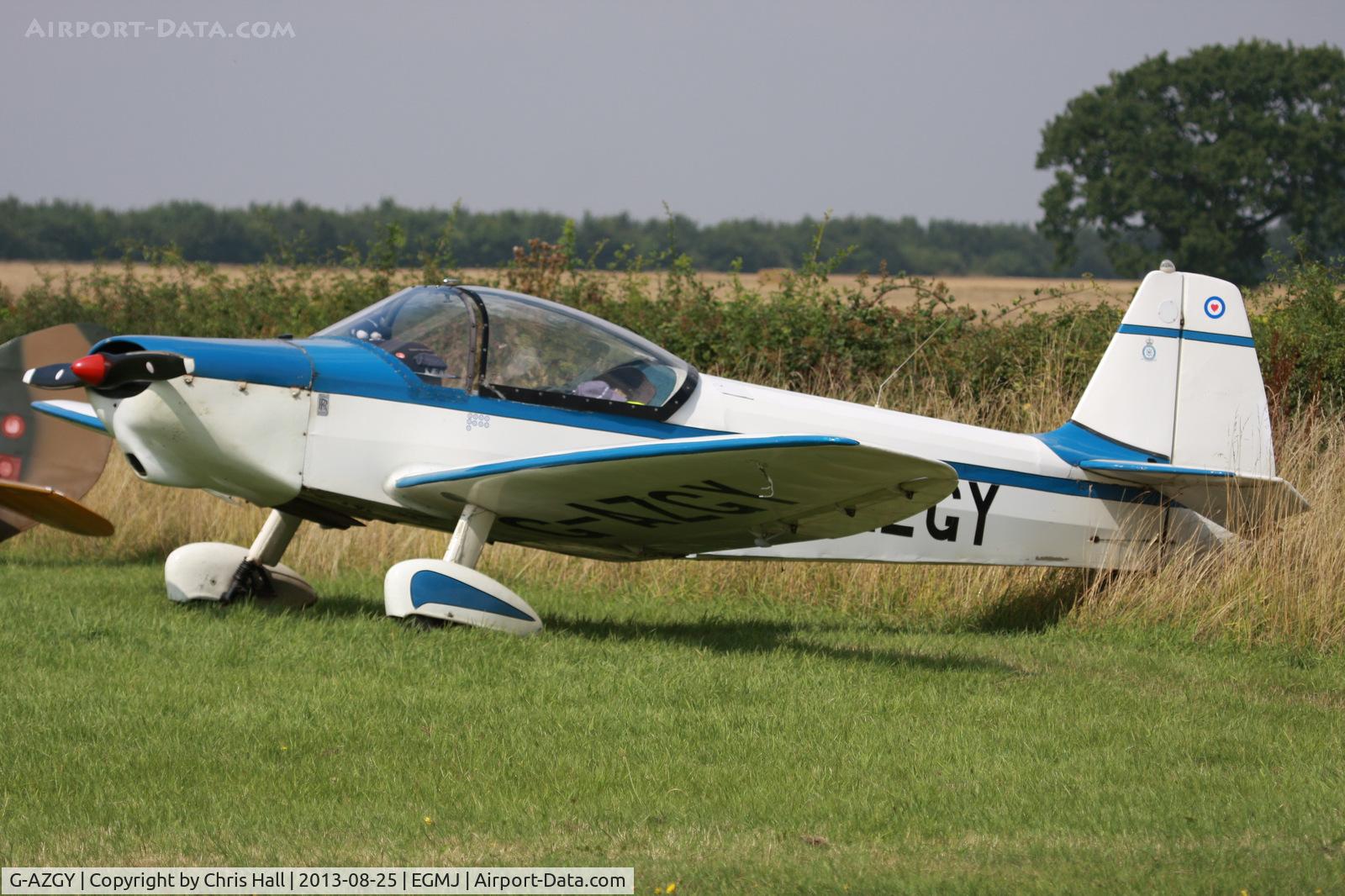 G-AZGY, 1968 Piel CP-301B Emeraude C/N 122, at the Little Gransden Air & Vintage Vehicle Show