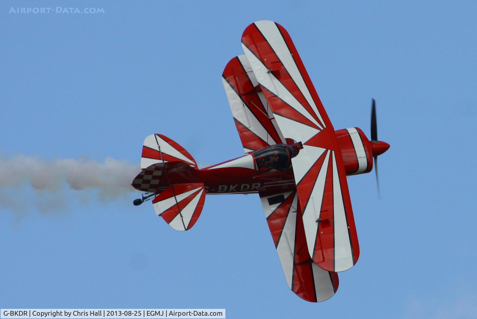 G-BKDR, 1982 Pitts S-1S Special C/N PFA 009-10654, at the Little Gransden Air & Vintage Vehicle Show