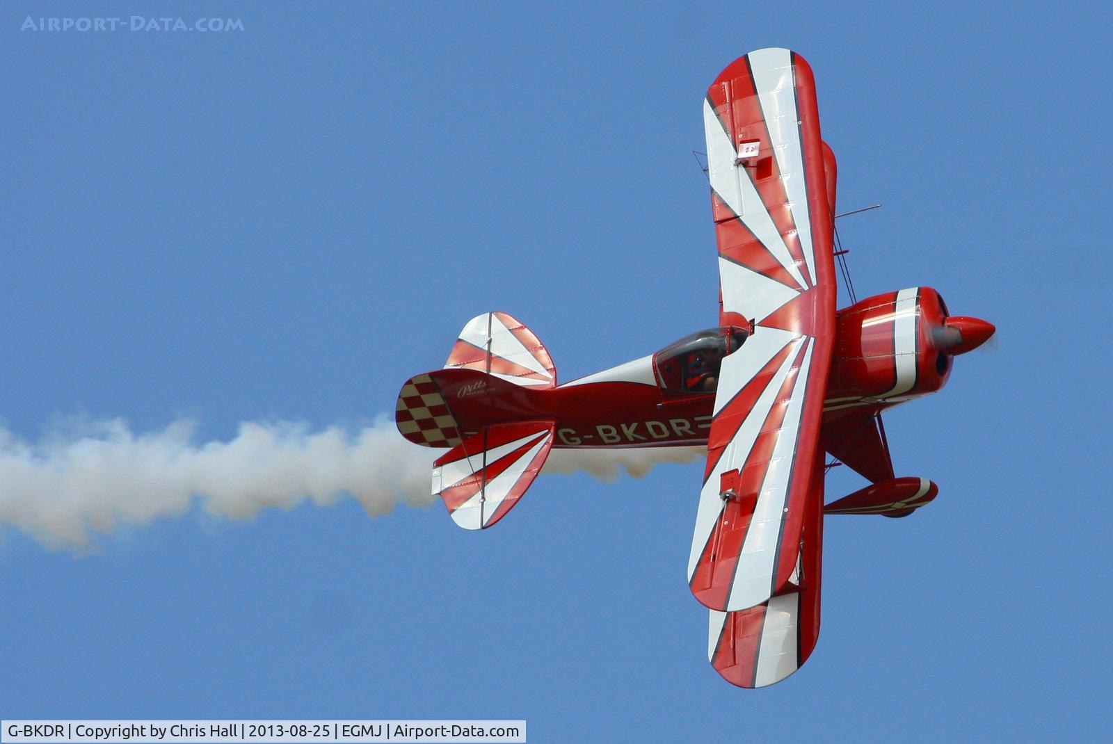 G-BKDR, 1982 Pitts S-1S Special C/N PFA 009-10654, at the Little Gransden Air & Vintage Vehicle Show