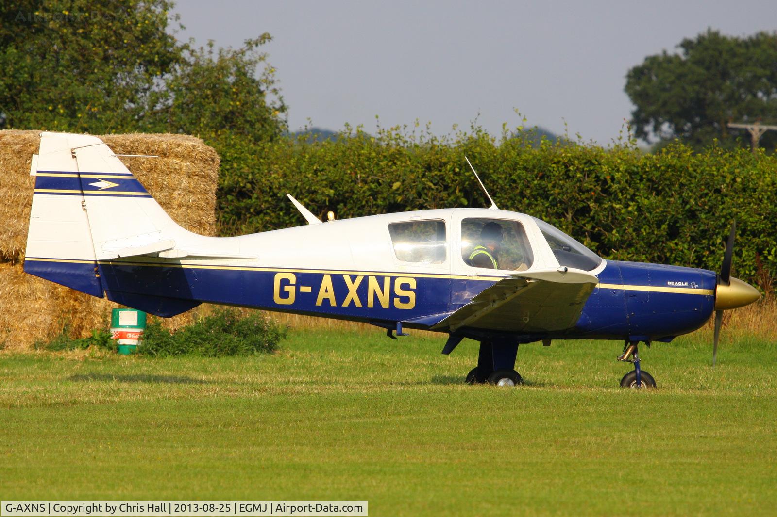 G-AXNS, 1969 Beagle B-121 Pup Series 2 (Pup 150) C/N B121-110, at the Little Gransden Air & Vintage Vehicle Show