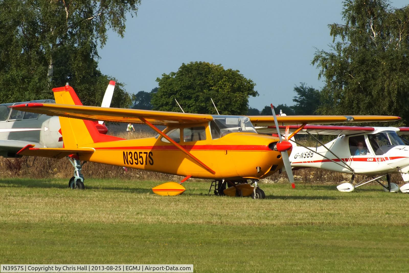 N3957S, 1964 Cessna 172E C/N 17251157, at the Little Gransden Air & Vintage Vehicle Show