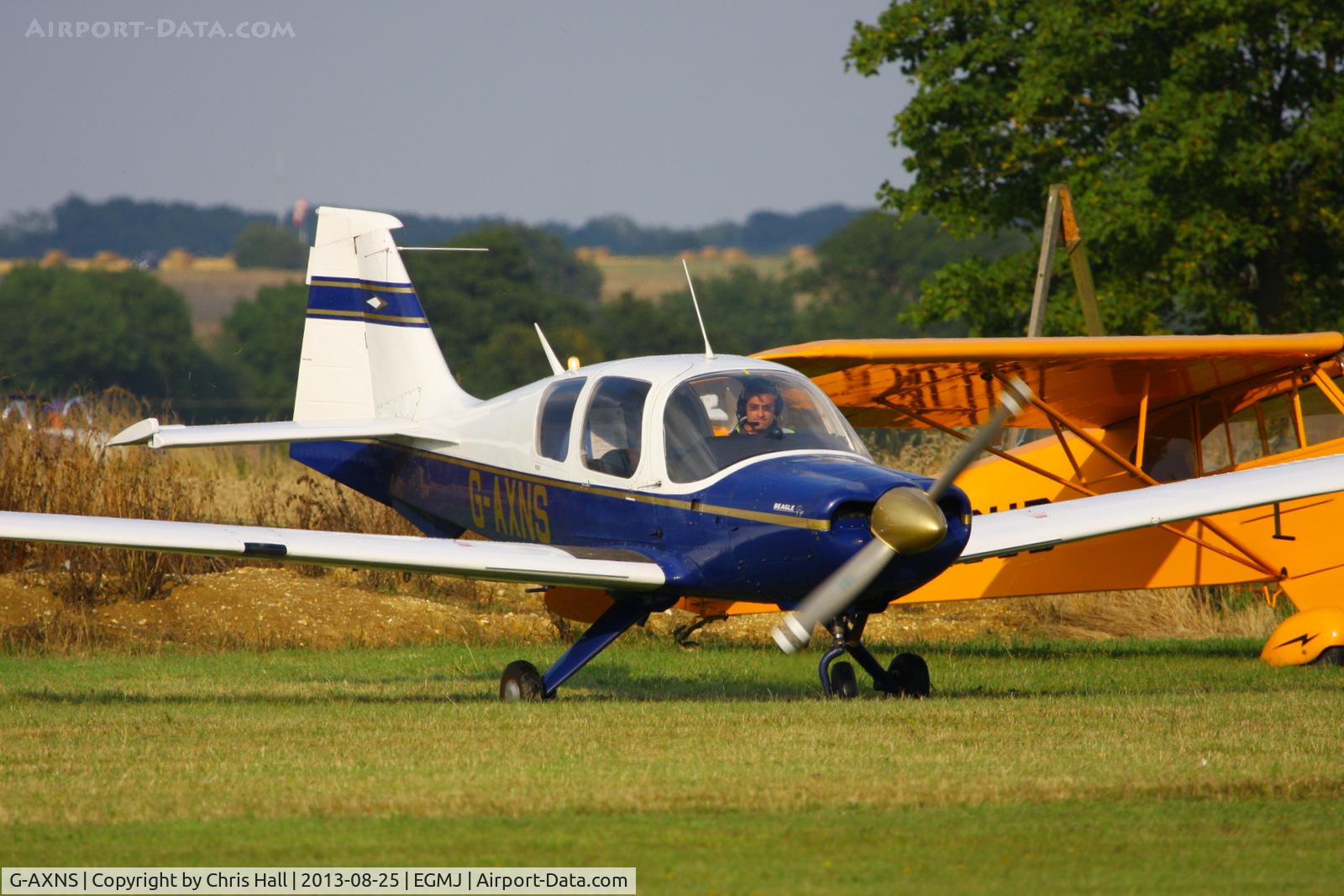 G-AXNS, 1969 Beagle B-121 Pup Series 2 (Pup 150) C/N B121-110, at the Little Gransden Air & Vintage Vehicle Show