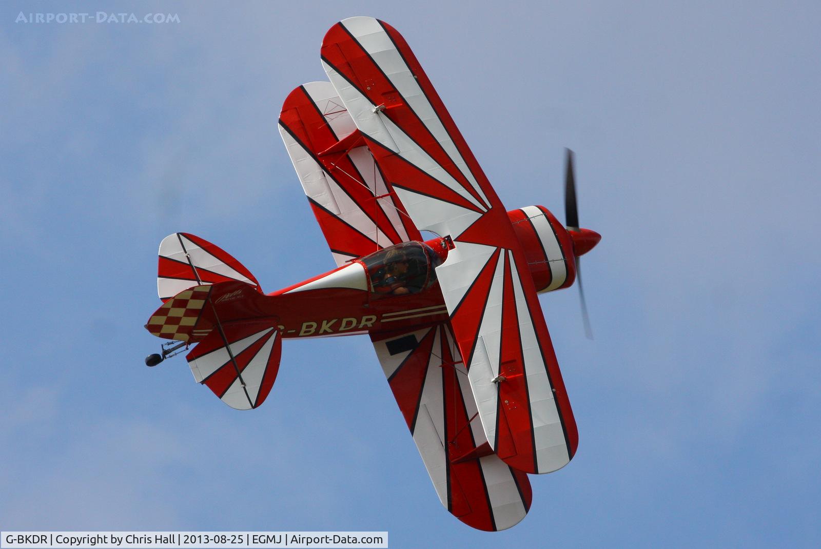 G-BKDR, 1982 Pitts S-1S Special C/N PFA 009-10654, at the Little Gransden Air & Vintage Vehicle Show