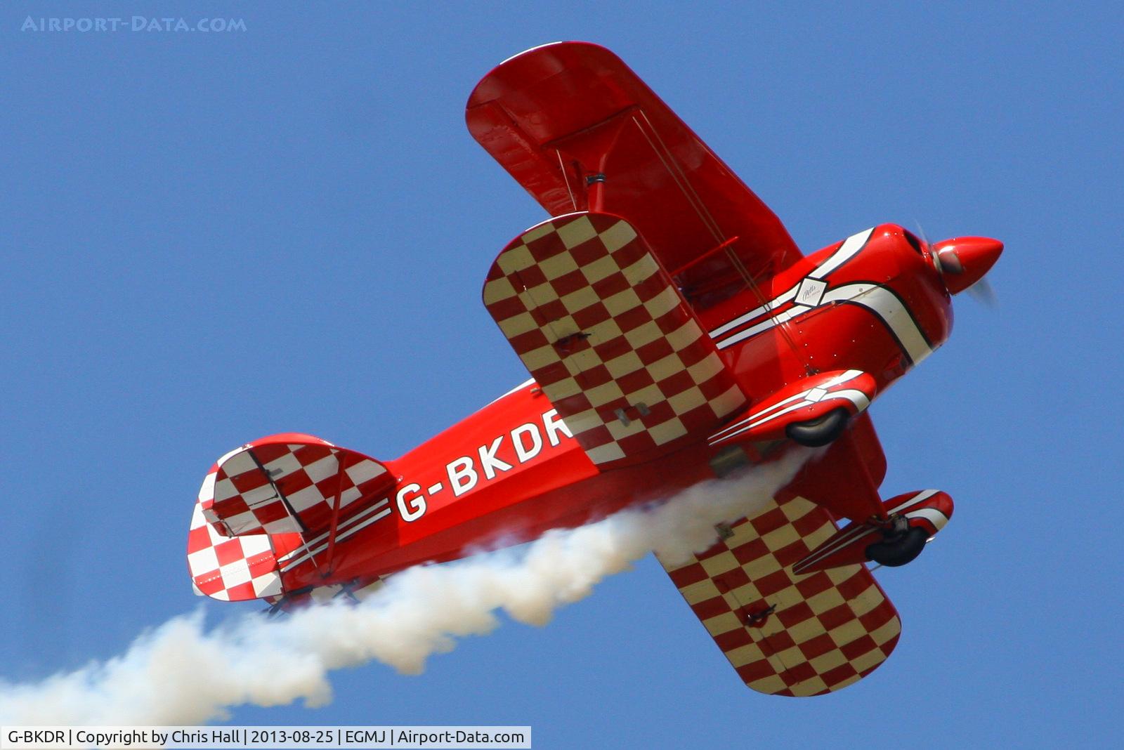 G-BKDR, 1982 Pitts S-1S Special C/N PFA 009-10654, at the Little Gransden Air & Vintage Vehicle Show