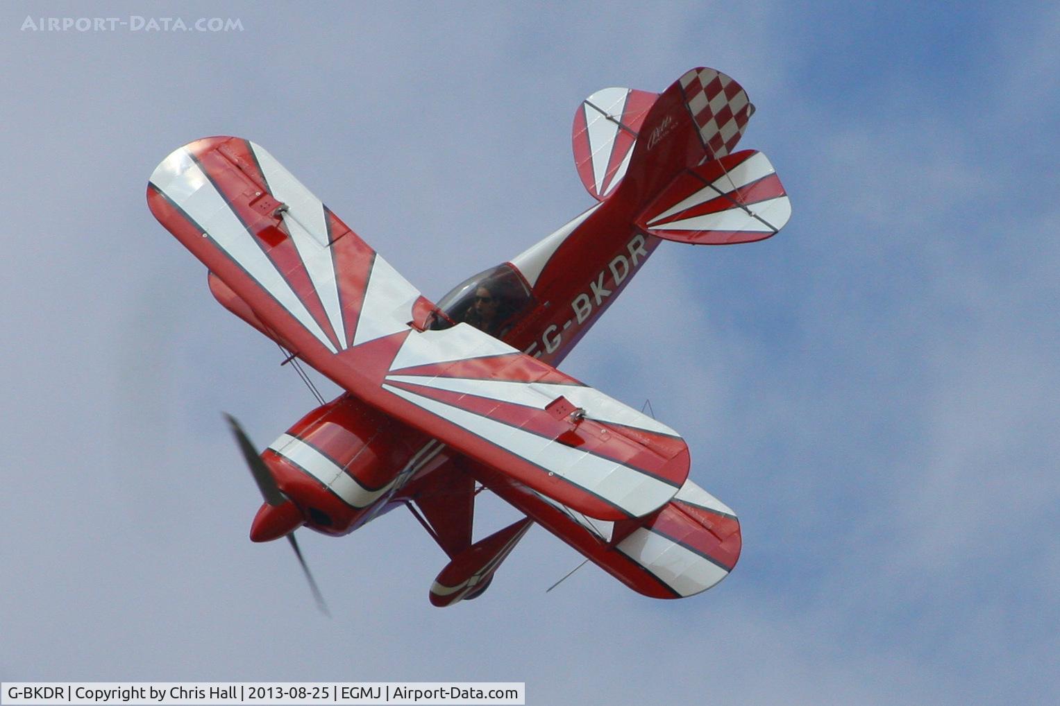 G-BKDR, 1982 Pitts S-1S Special C/N PFA 009-10654, at the Little Gransden Air & Vintage Vehicle Show
