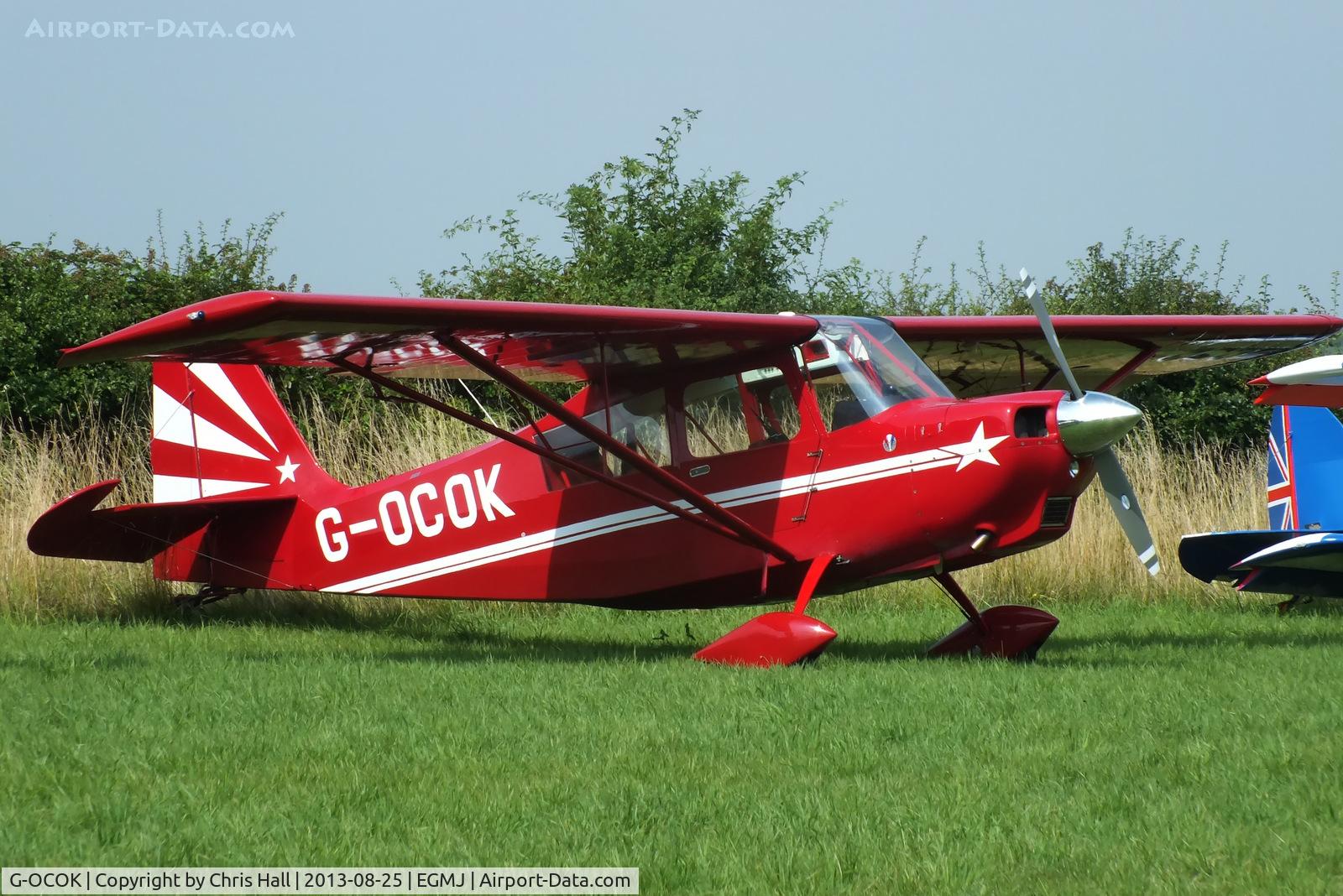 G-OCOK, 1999 American Champion 8KCAB Decathlon C/N 825-99, at the Little Gransden Air & Vintage Vehicle Show