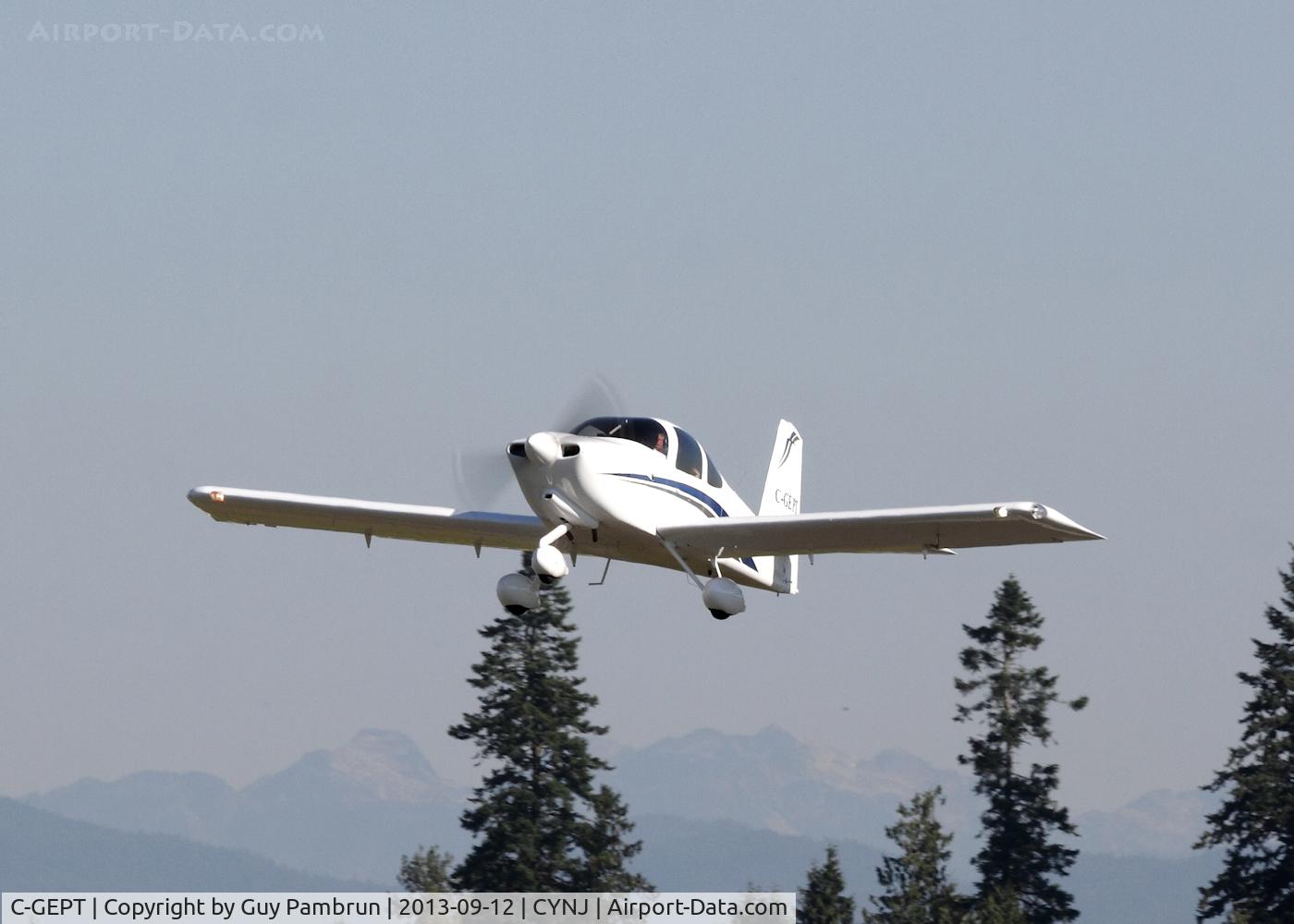 C-GEPT, 2012 Vans RV-10 C/N 40030, Departing