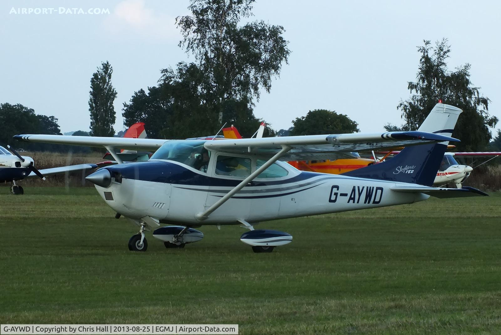 G-AYWD, 1971 Cessna 182N Skylane C/N 182-60468, at the Little Gransden Air & Vintage Vehicle Show