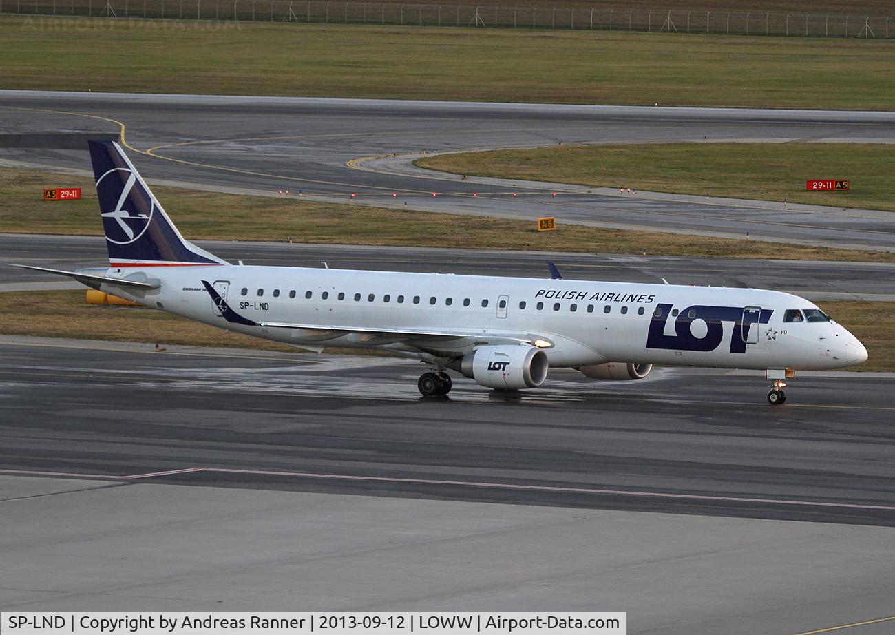 SP-LND, 2012 Embraer 195LR (ERJ-190-200LR) C/N 19000516, LOT Embraer ERJ-195