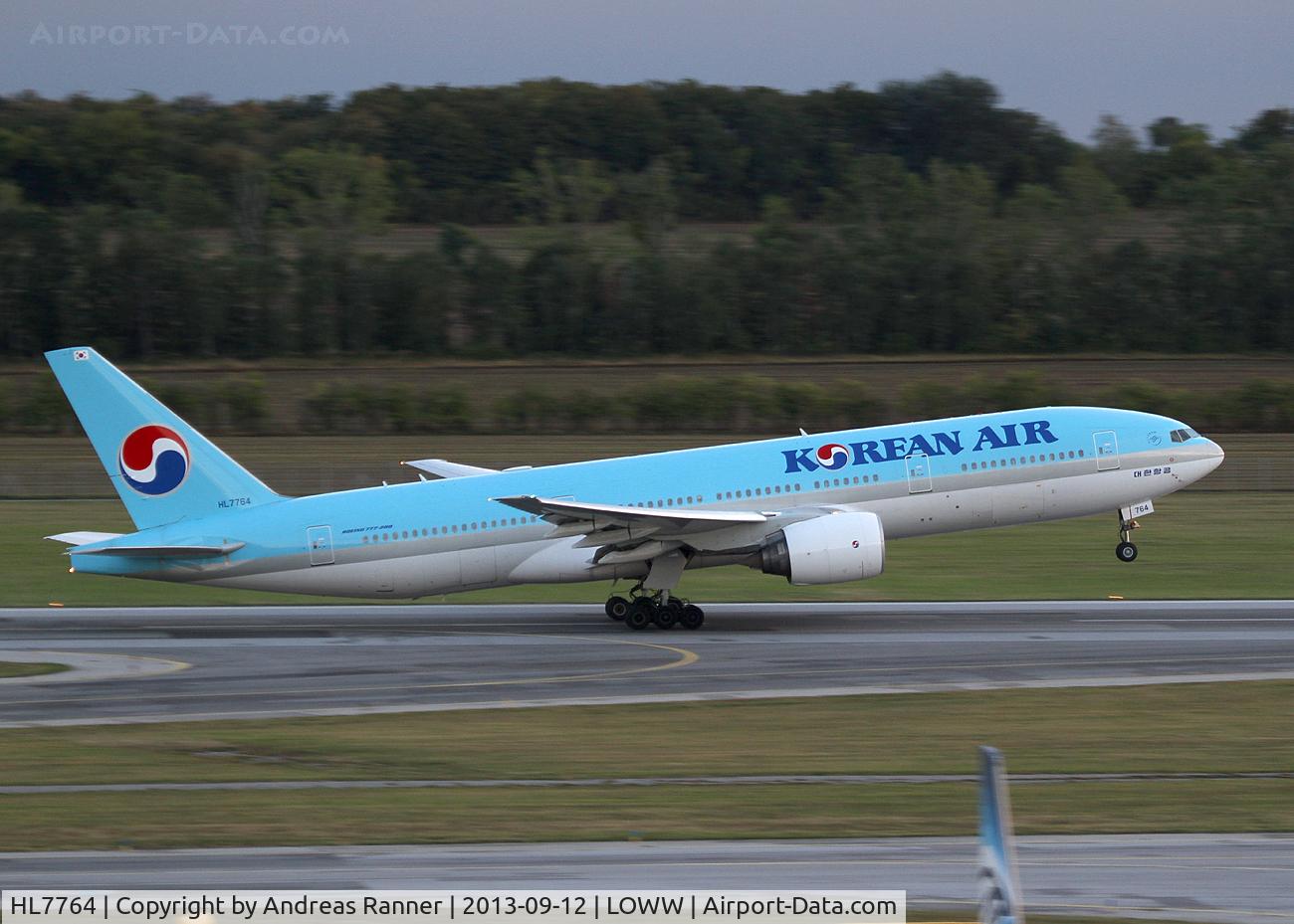 HL7764, 2007 Boeing 777-2B5/ER C/N 34214, Korean Air Boeing 777