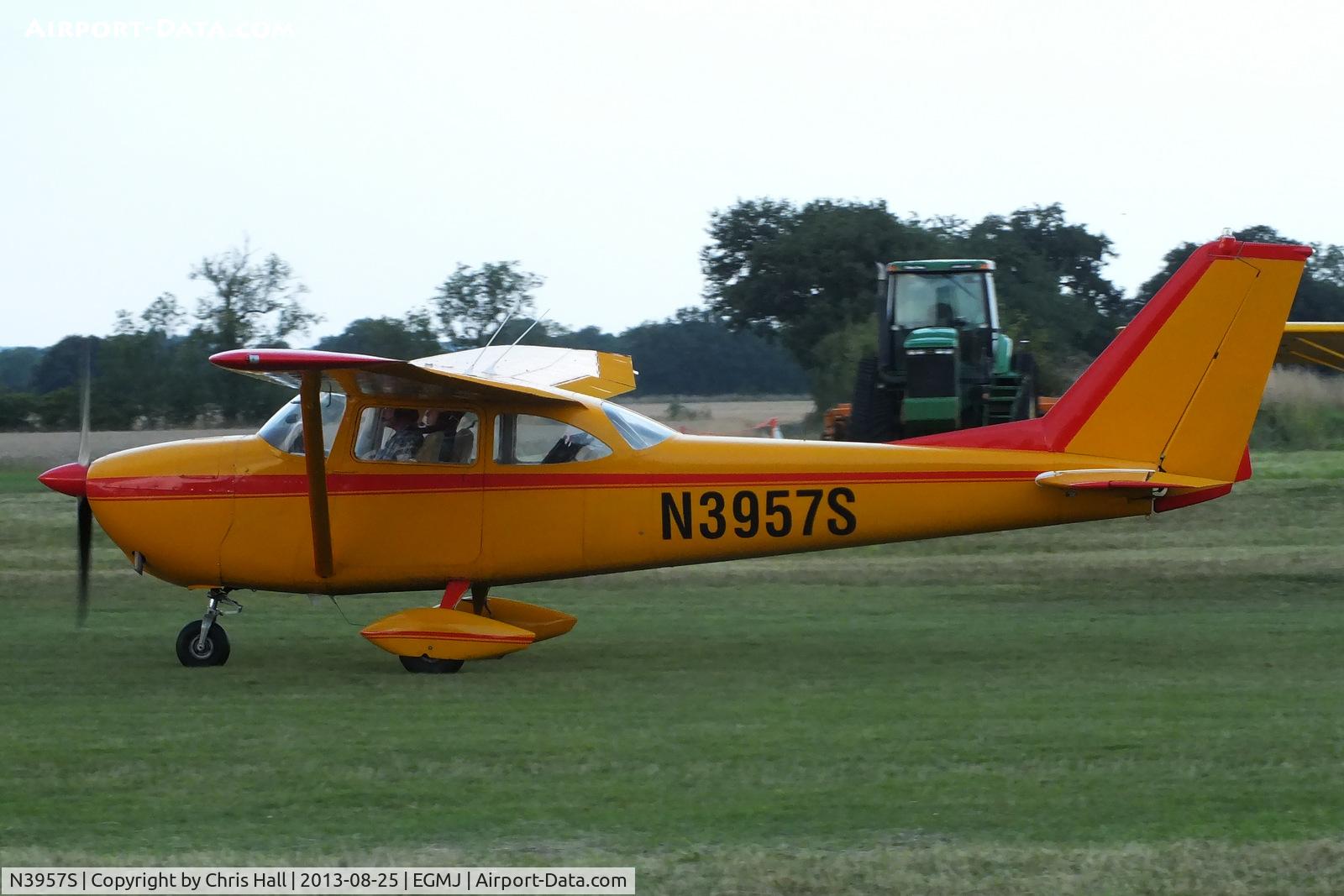 N3957S, 1964 Cessna 172E C/N 17251157, at the Little Gransden Air & Vintage Vehicle Show