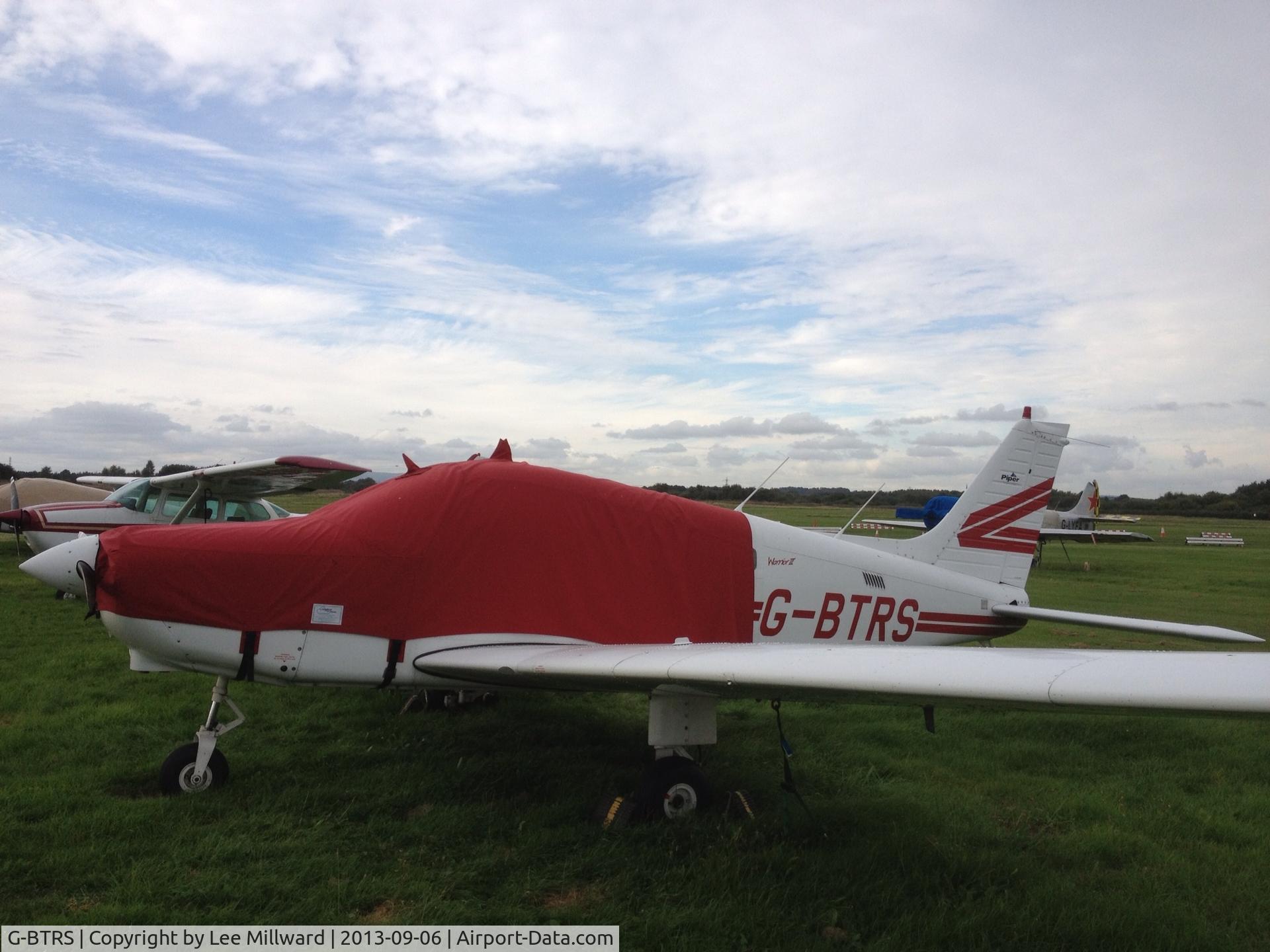 G-BTRS, 1981 Piper PA-28-161 Cherokee Warrior II C/N 28-8116004, Taken at Barton 6/9/13