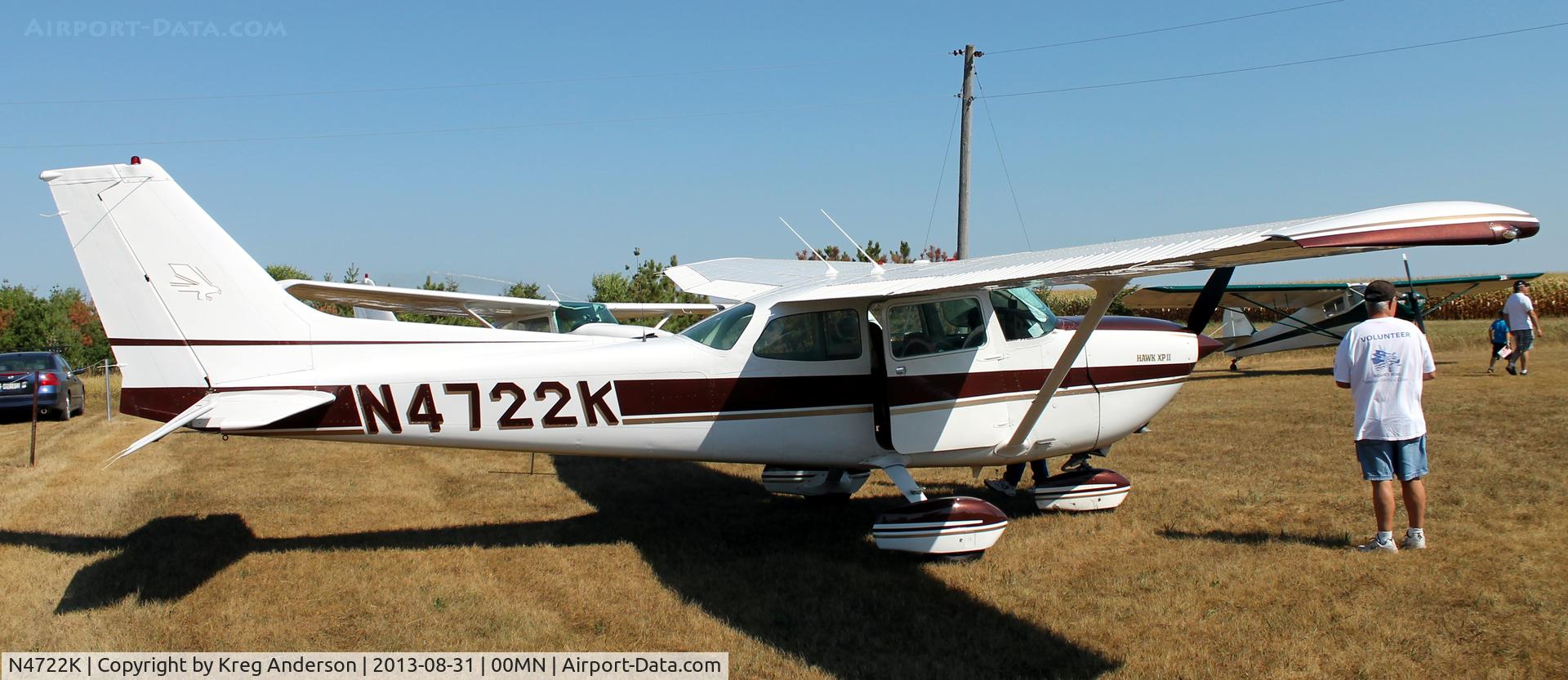 N4722K, 1976 Cessna R172K Hawk XP C/N R1722018, 2013 Battle Lake Fly-in