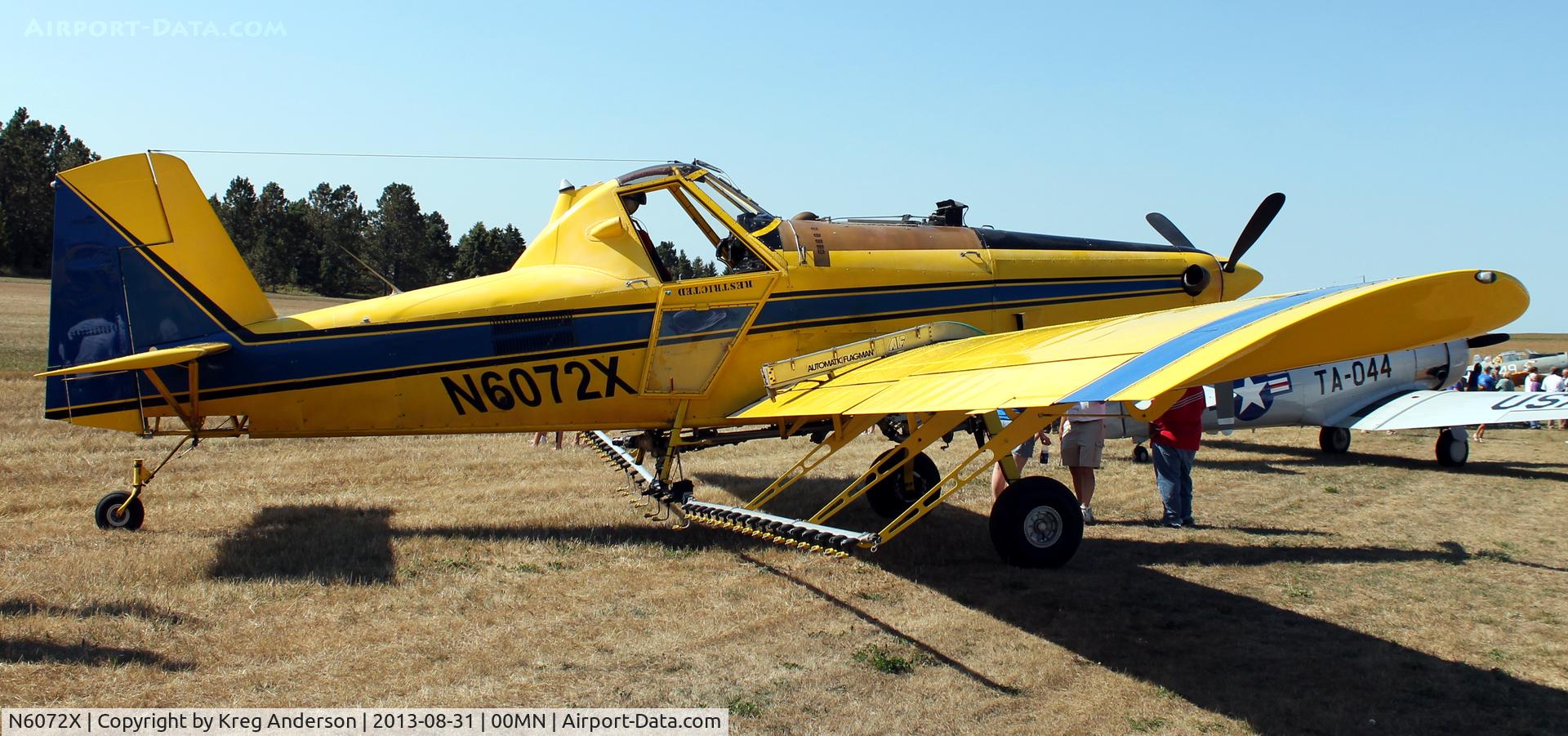 N6072X, 1995 Air Tractor Inc AT-502B C/N 502B-0278, 2013 Battle Lake Fly-in