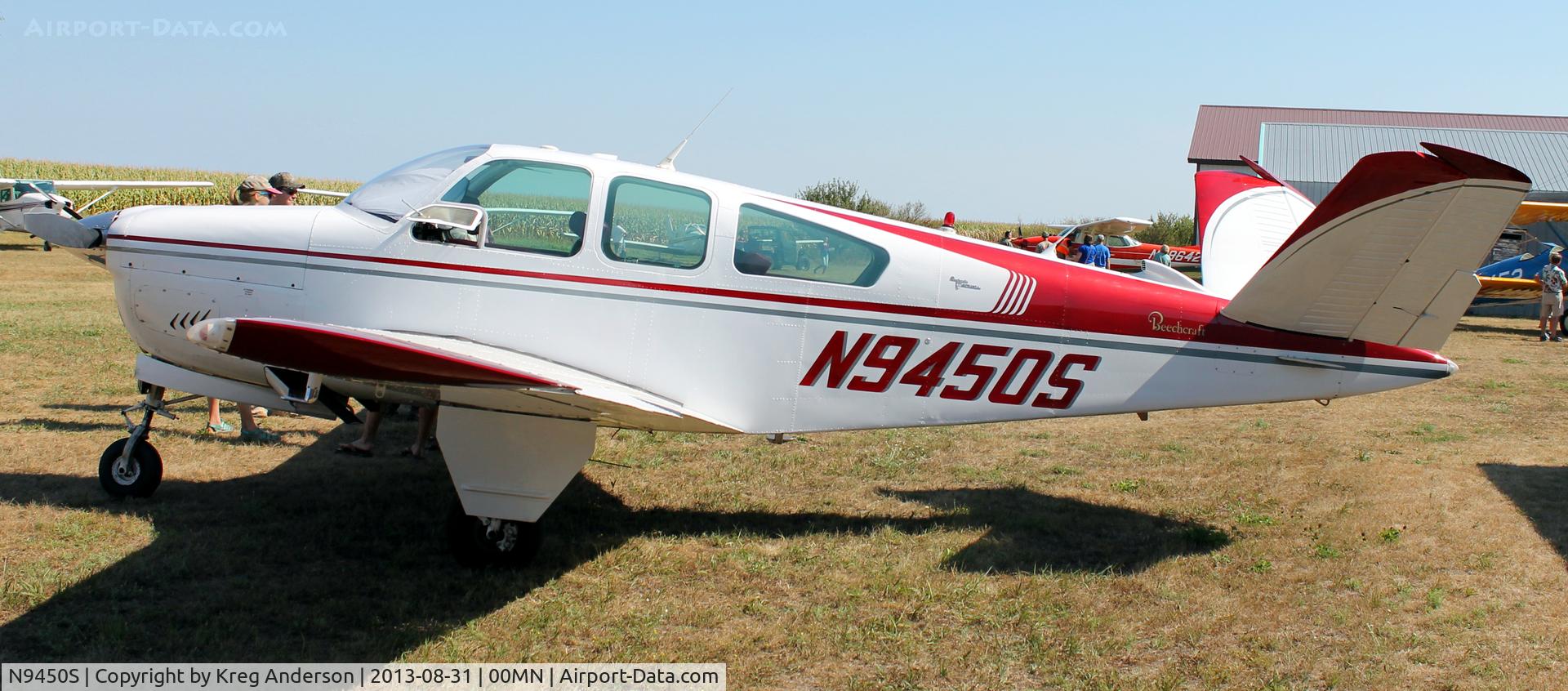 N9450S, 1966 Beech V35 Bonanza C/N D-8045, 2013 Battle Lake Fly-in