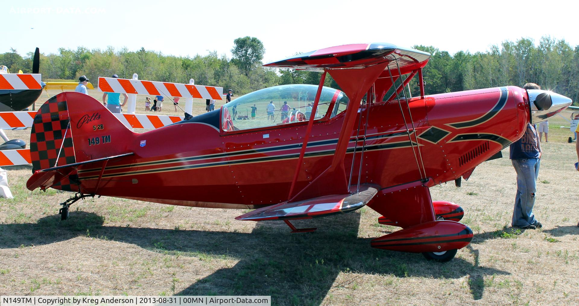 N149TM, 1989 Christen Pitts S-2B Special C/N 5165, 2013 Battle Lake Fly-in