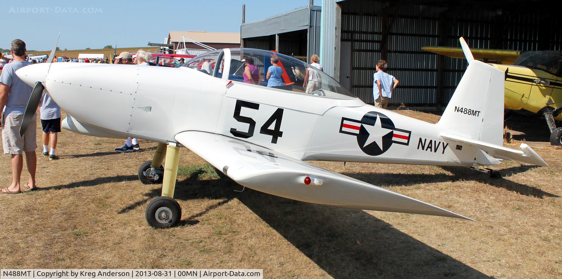 N488MT, Vans RV-8 C/N 81744, 2013 Battle Lake Fly-in
