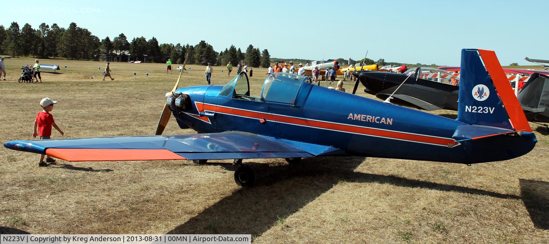 N223V, 1950 Mooney M-18C C/N 223, 2013 Battle Lake Fly-in