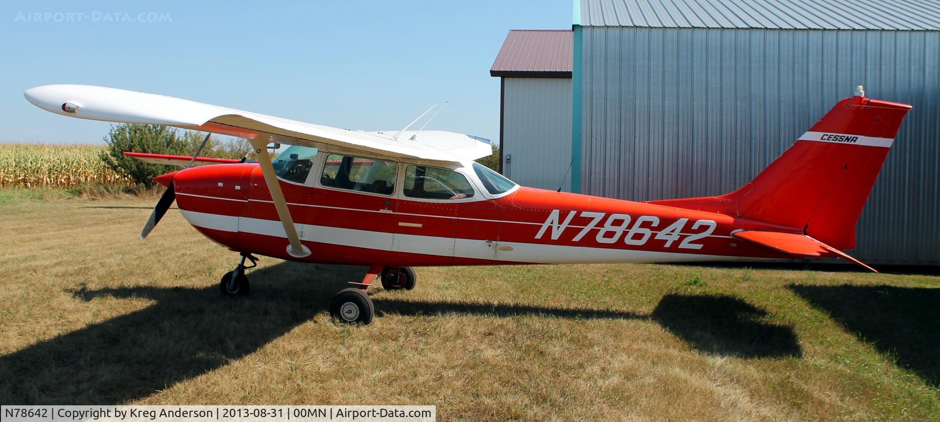 N78642, 1968 Cessna 172K Skyhawk C/N 17257699, 2013 Battle Lake Fly-in