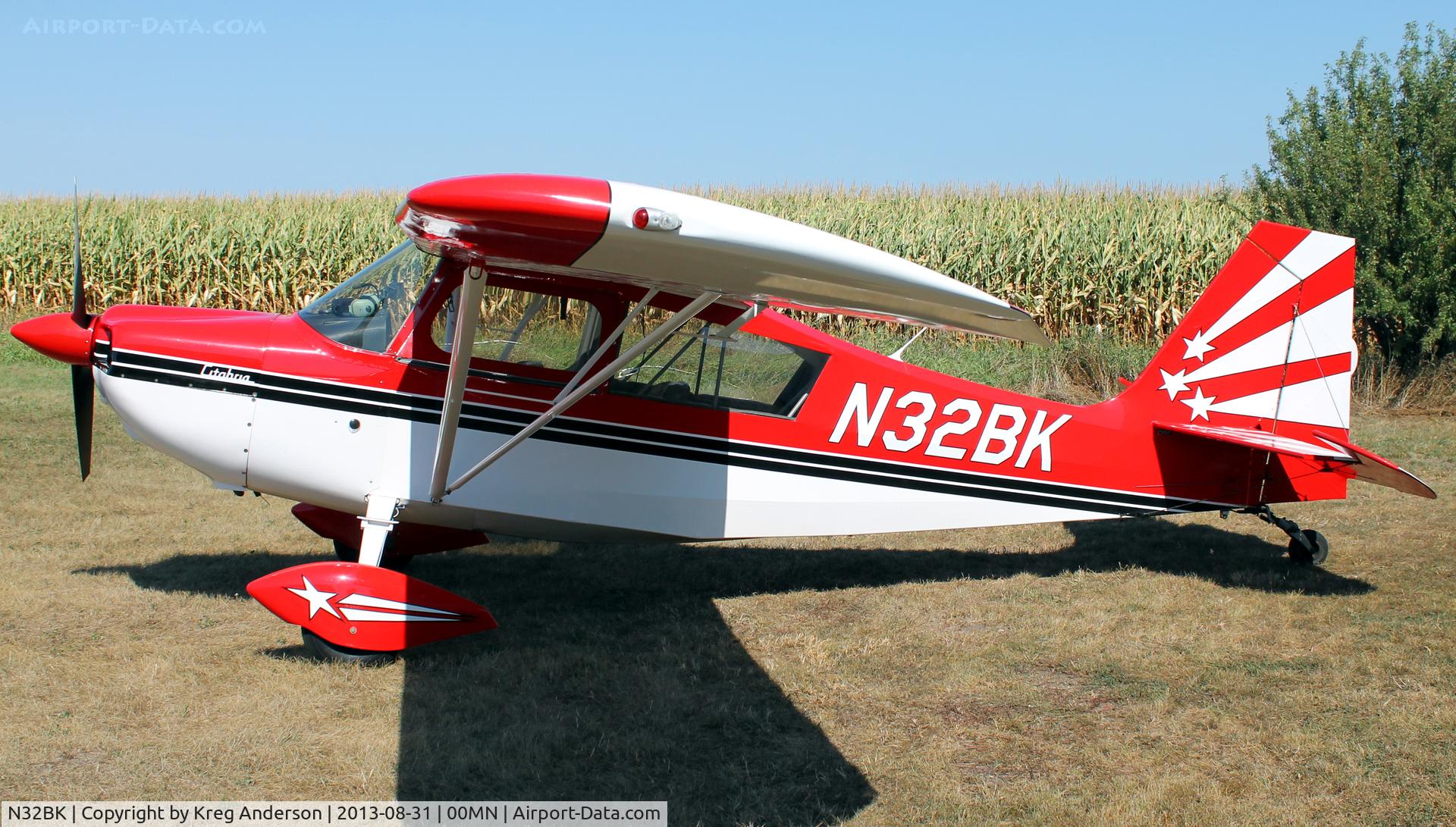 N32BK, 1973 Bellanca 7KCAB Citabria C/N 412-74, 2013 Battle Lake Fly-in