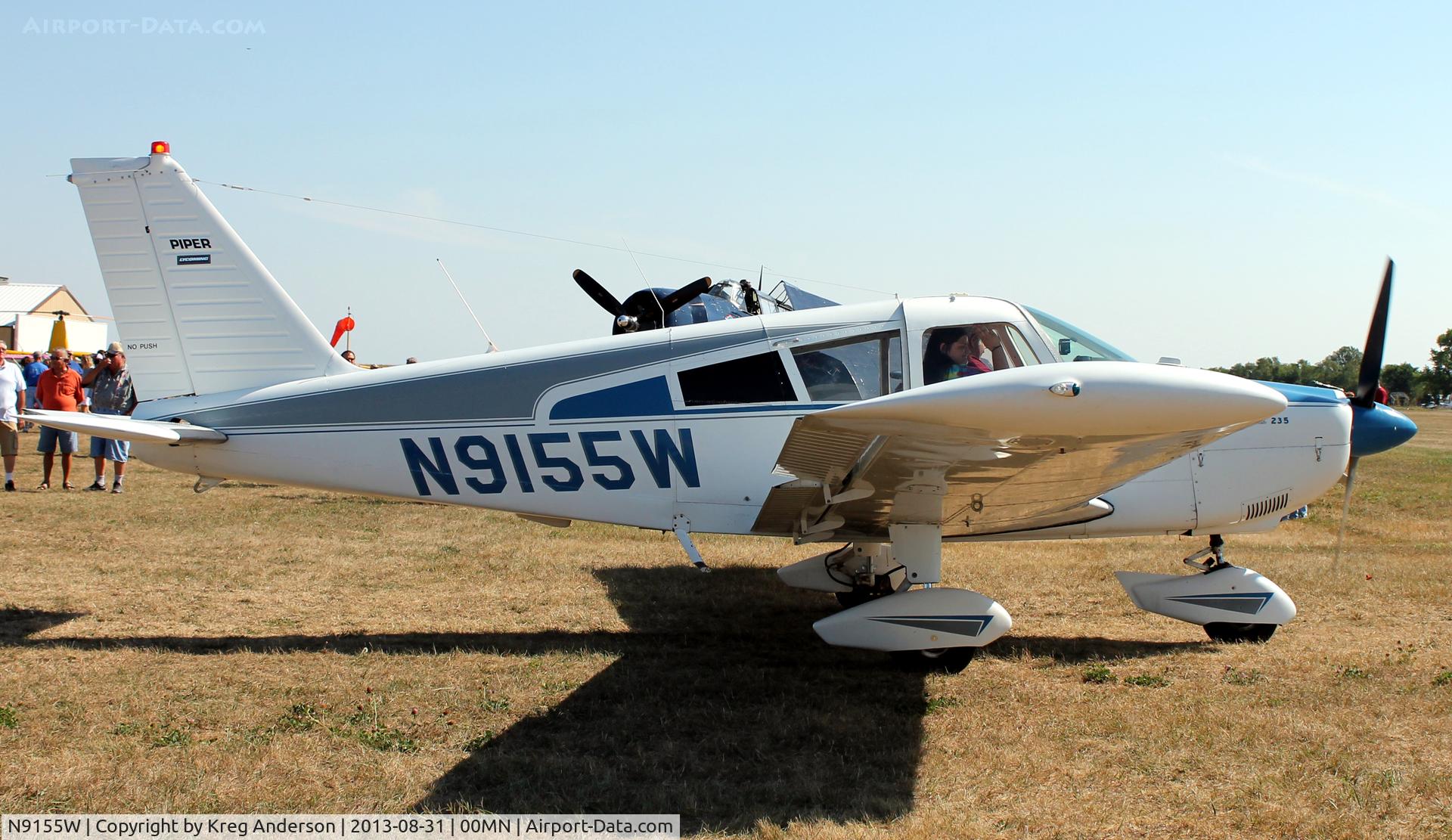 N9155W, 1966 Piper PA-28-235 Cherokee C/N 28-10787, 2013 Battle Lake Fly-in