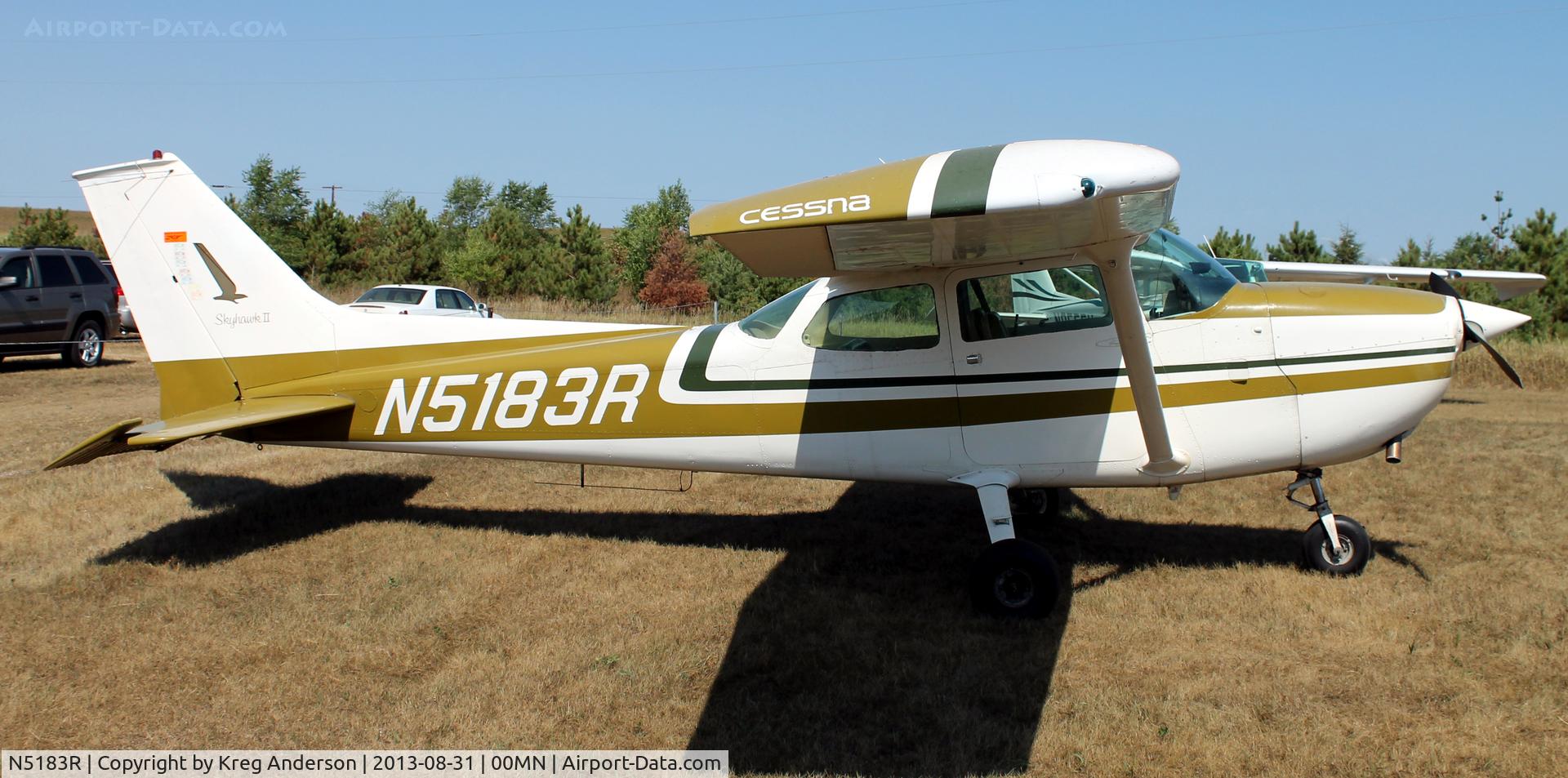 N5183R, 1974 Cessna 172M C/N 17263400, 2013 Battle Lake Fly-in