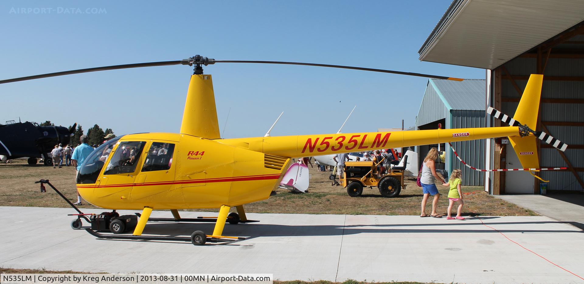 N535LM, 2007 Robinson R44 C/N 1790, 2013 Battle Lake Fly-in