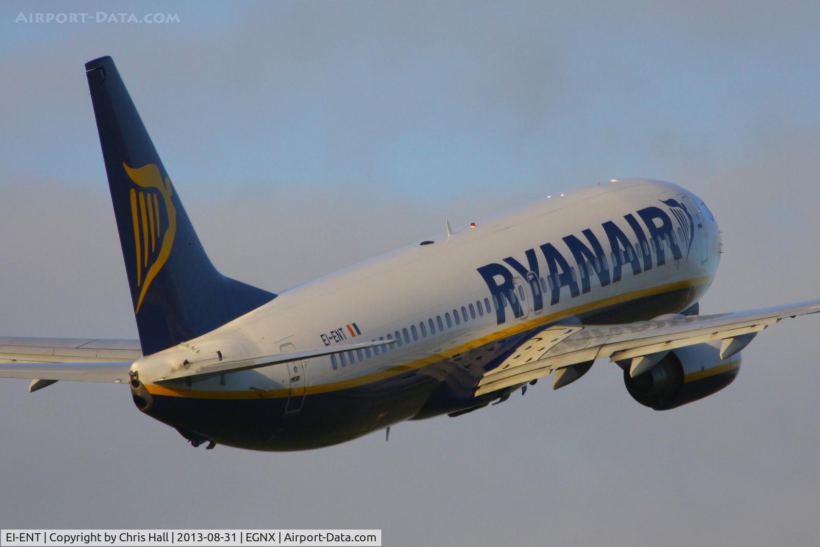 EI-ENT, 2010 Boeing 737-8AS C/N 35040, Ryanair