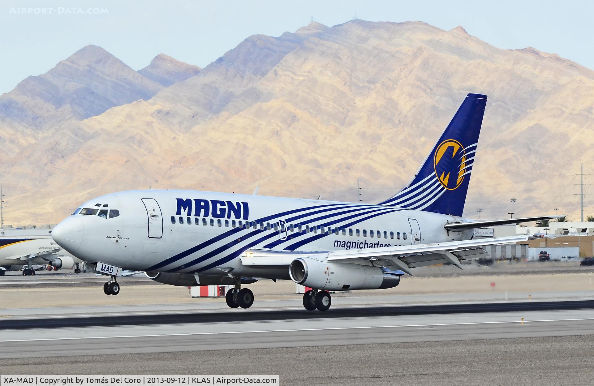XA-MAD, 1982 Boeing 737-277 C/N 22652, XA-MAD Magnicharters Boeing 737-277/Adv (cn 22652/831)

McCarran International Airport (KLAS)
TDelCoro
September 12, 2013