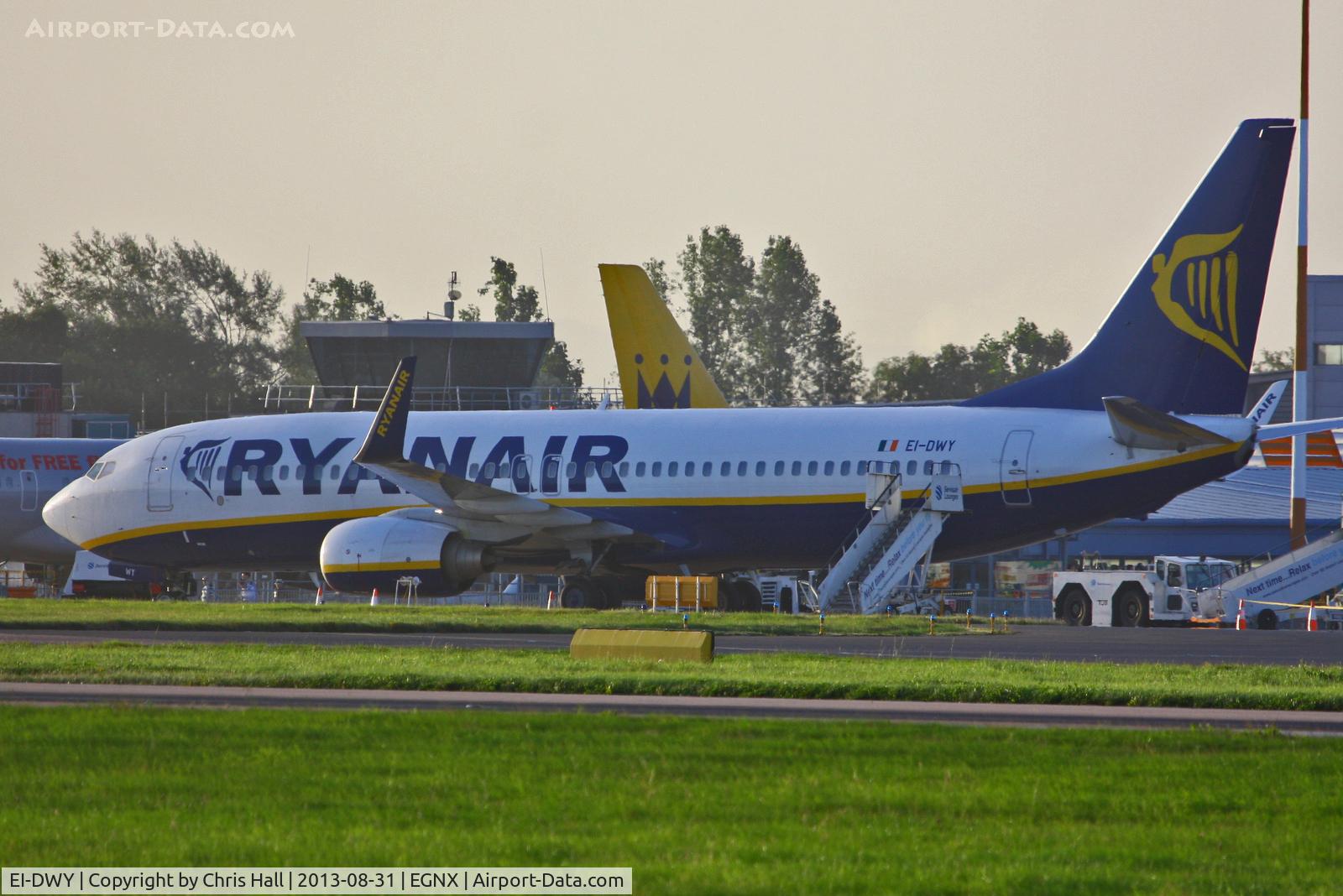 EI-DWY, 2008 Boeing 737-8AS C/N 33638, Ryanair