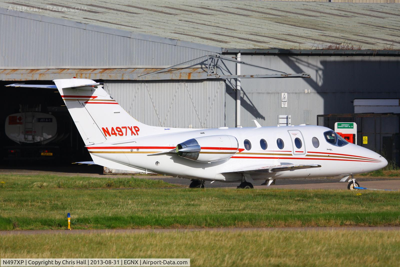 N497XP, 2006 Raytheon 400A BeechJet C/N RK-497, East Midlands resident