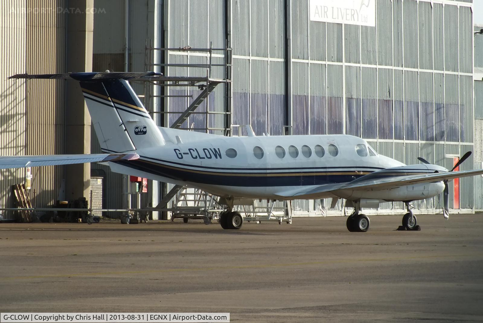 G-CLOW, 1981 Beech 200 Super King Air C/N BB-821, Clowes Estates Ltd