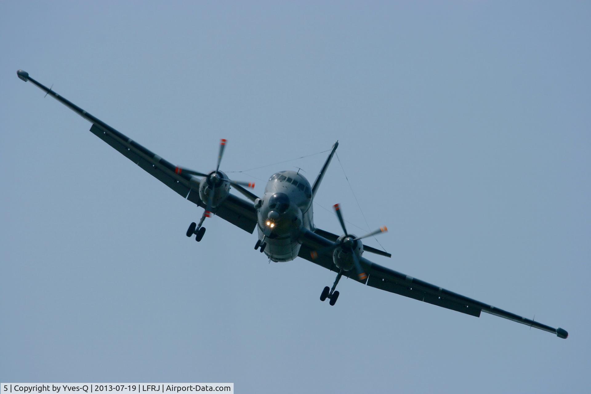 5, Dassault ATL-2 Atlantique 2 C/N 5, French Naval Aviation Dassault-Breguet Atlantique II (ATL2), Landivisiau Naval Air Base (LFRJ)
