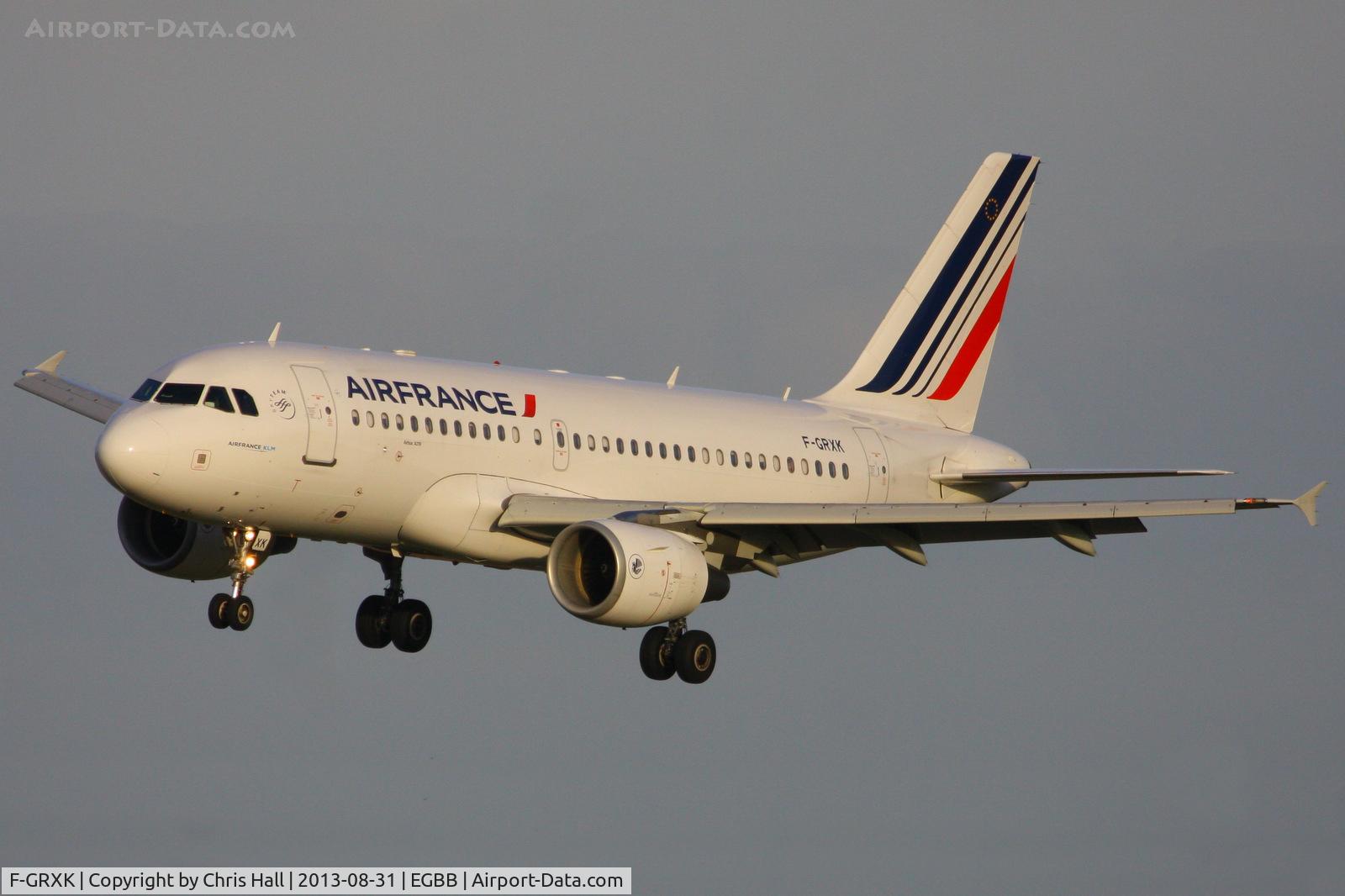 F-GRXK, 2006 Airbus A319-115LR C/N 2716, Air France