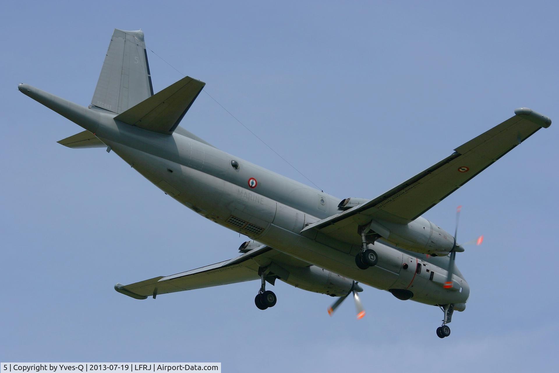 5, Dassault ATL-2 Atlantique 2 C/N 5, French Naval Aviation Dassault-Breguet Atlantique II (ATL2), Landivisiau Naval Air Base (LFRJ)