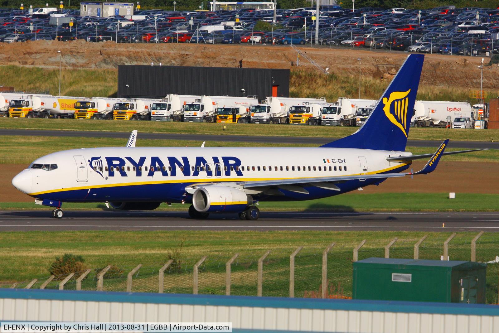 EI-ENX, 2010 Boeing 737-8AS C/N 40305, Ryanair