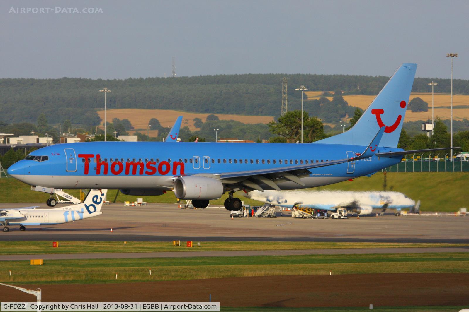 G-FDZZ, 2011 Boeing 737-8K5 C/N 37262, Thomson